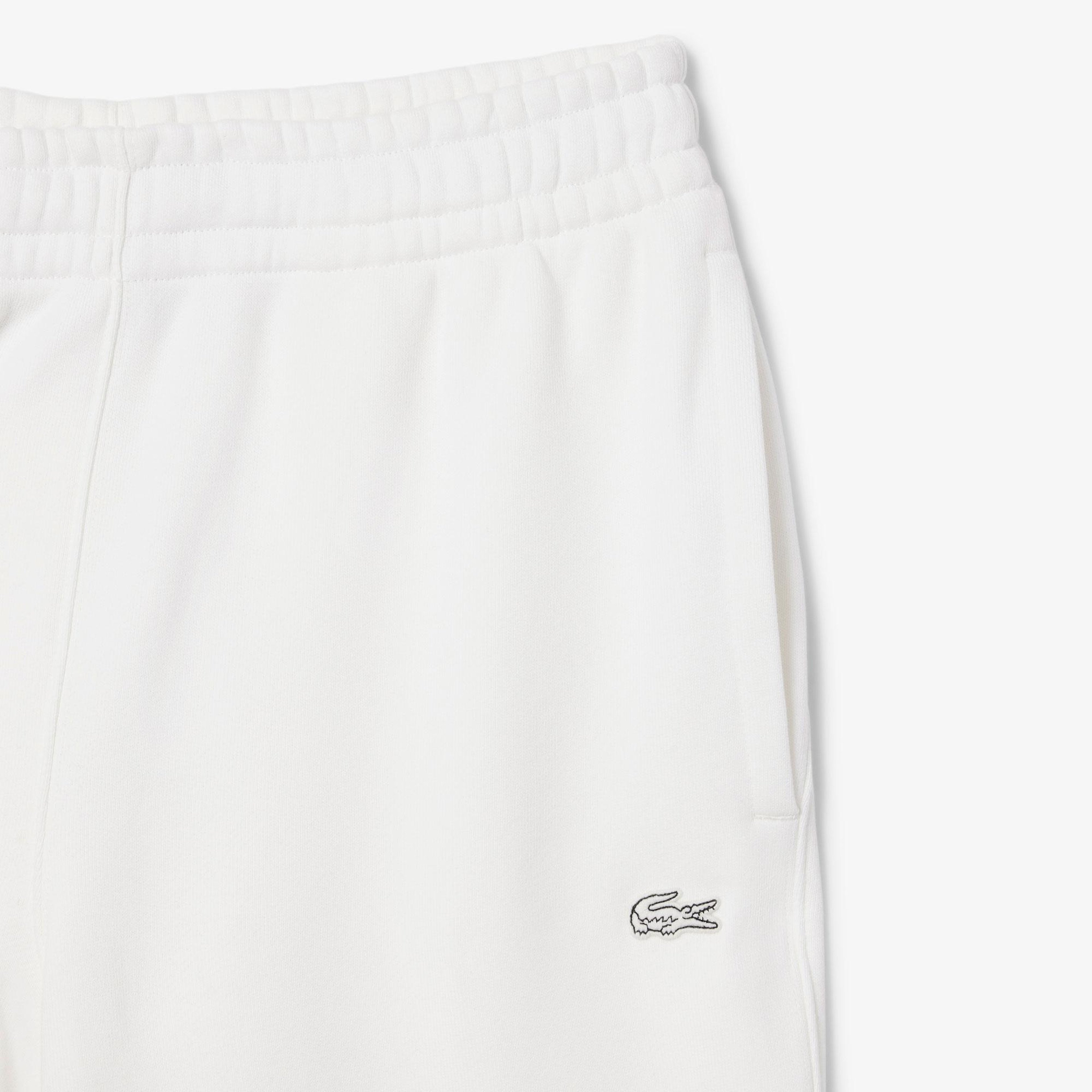 Lacoste Fleece Unisex Beyaz Eşofman Altı