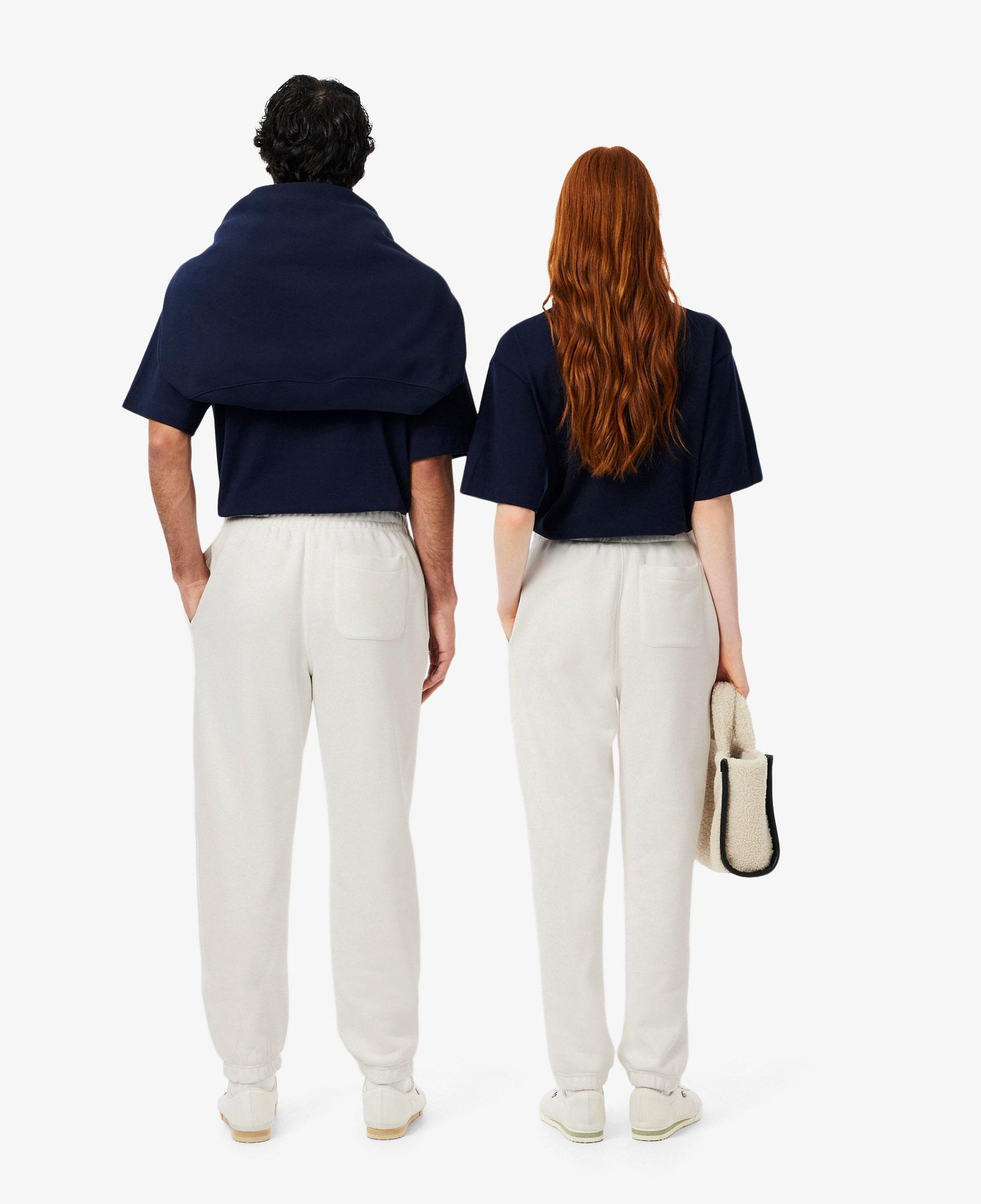 Lacoste Fleece Unisex Beyaz Eşofman Altı
