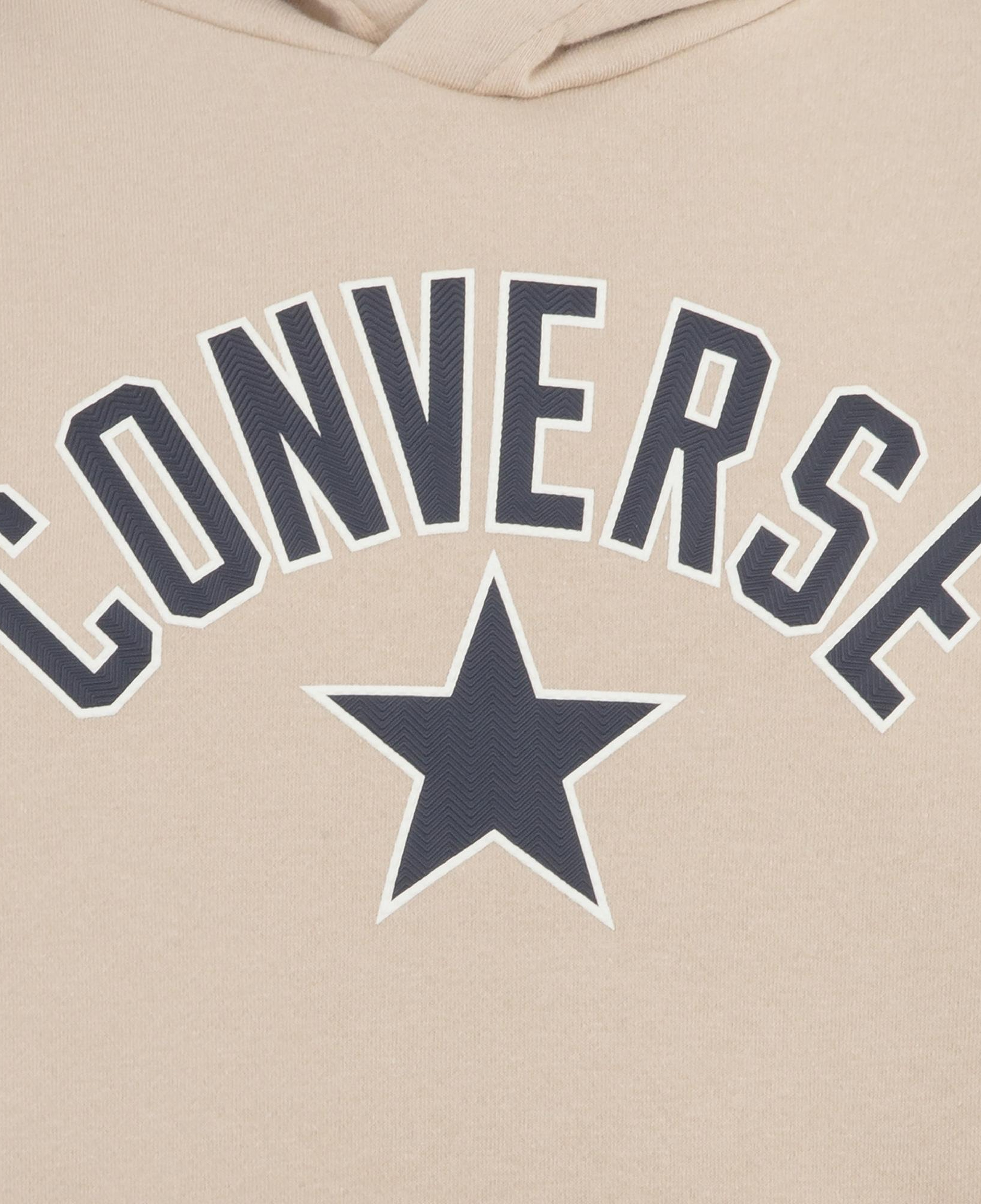 Converse Arch Flc Çocuk Kahverengi Hoodie