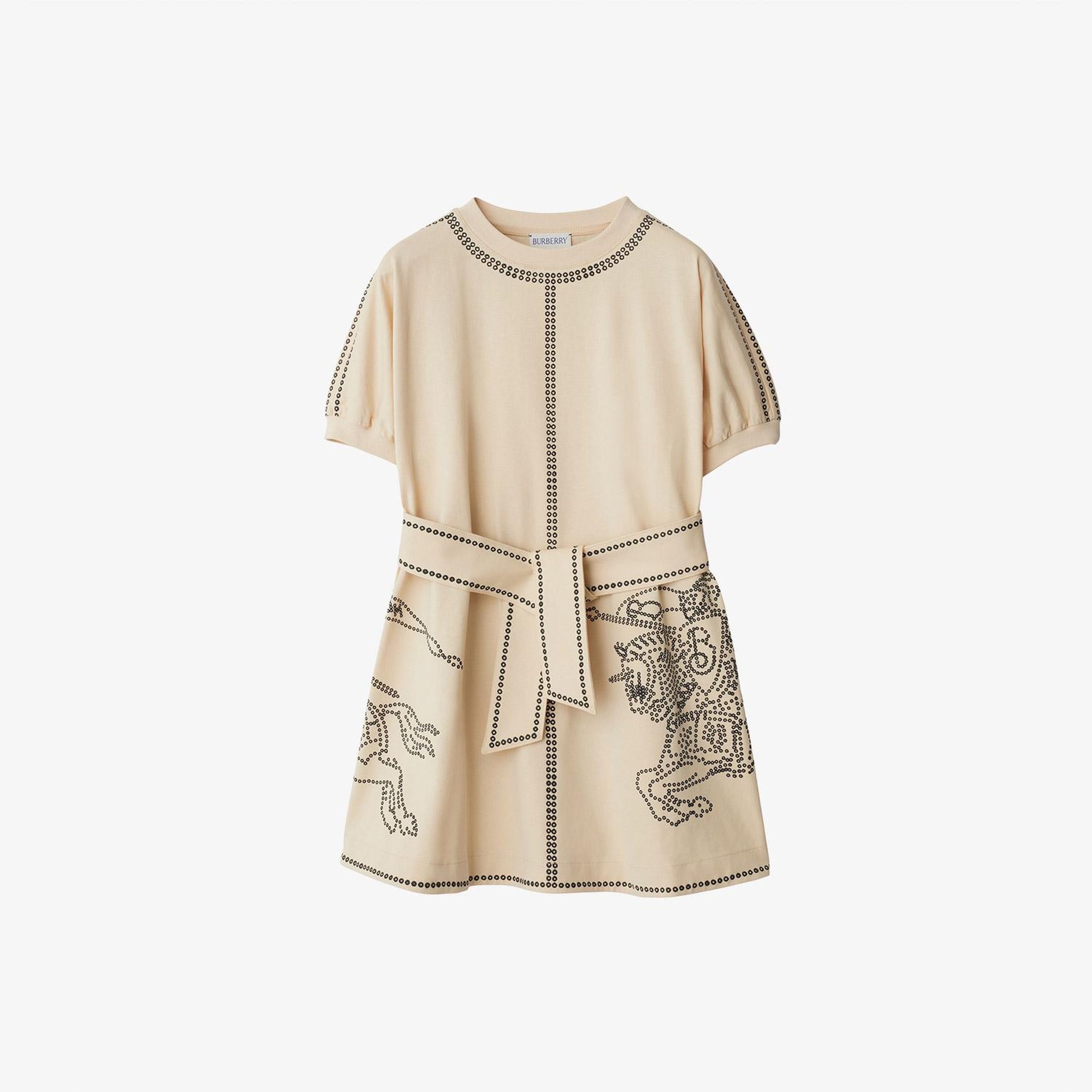 Burberry Çocuk Turuncu Elbise