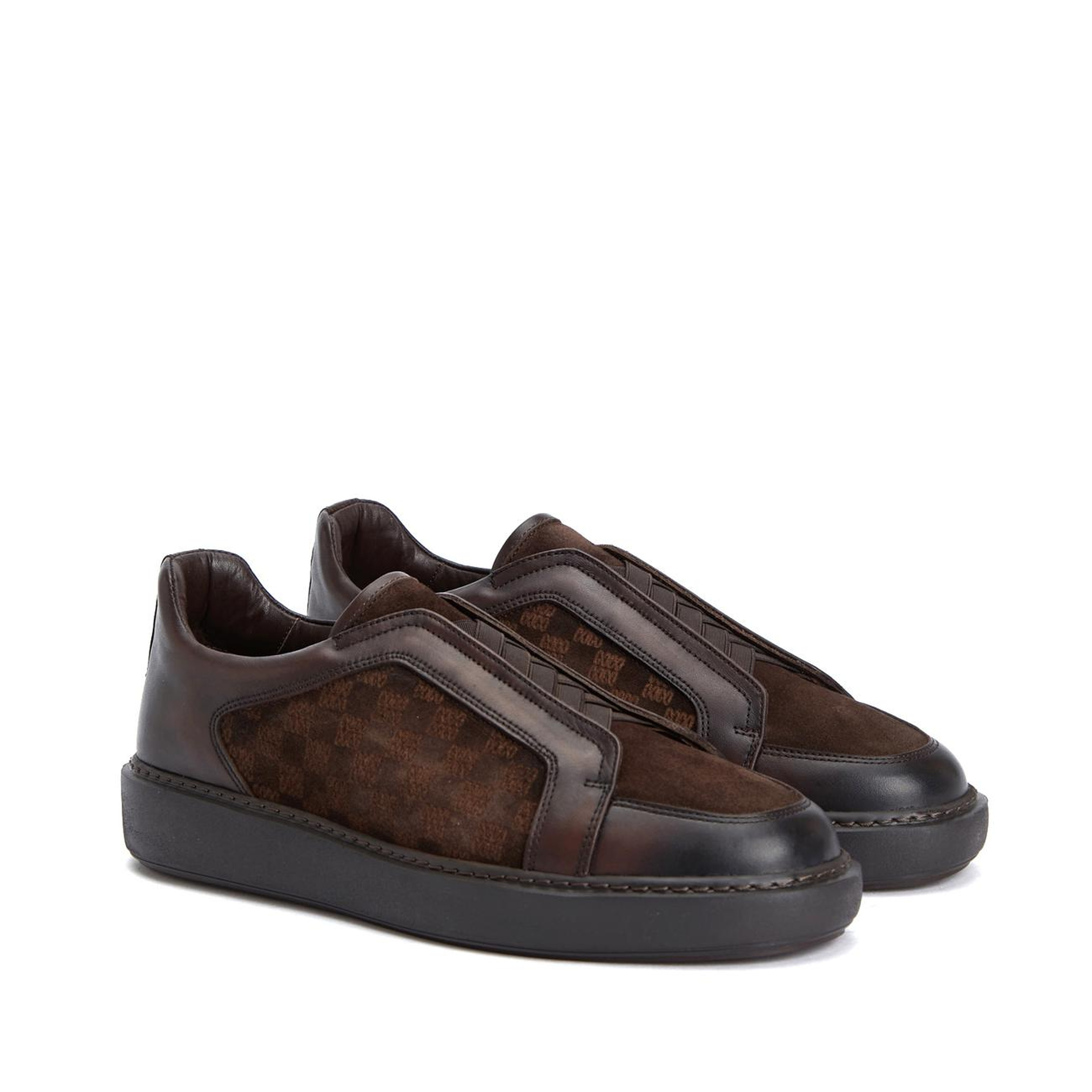 Network Erkek Kahverengi Sneaker