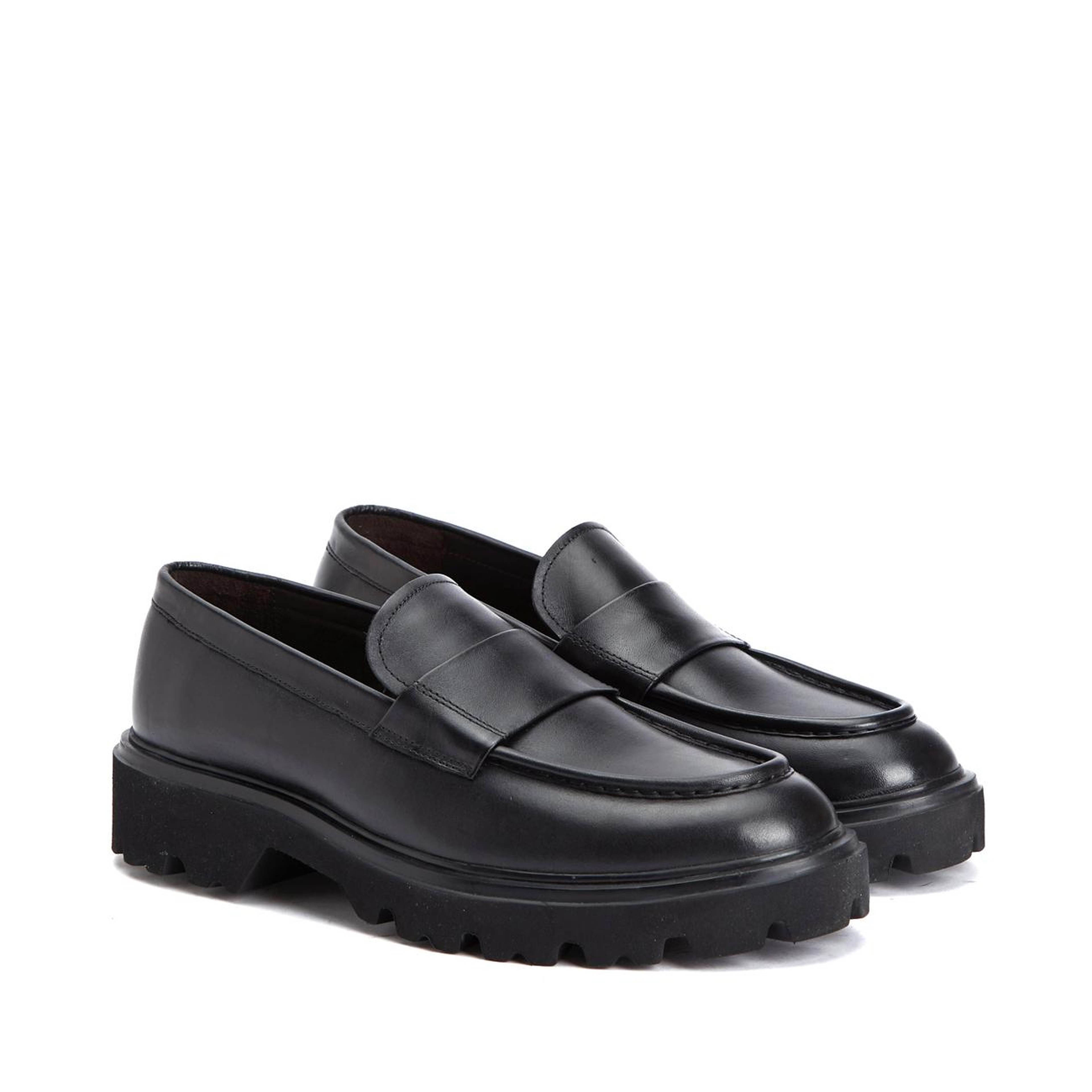 Divarese Erkek Siyah Loafer