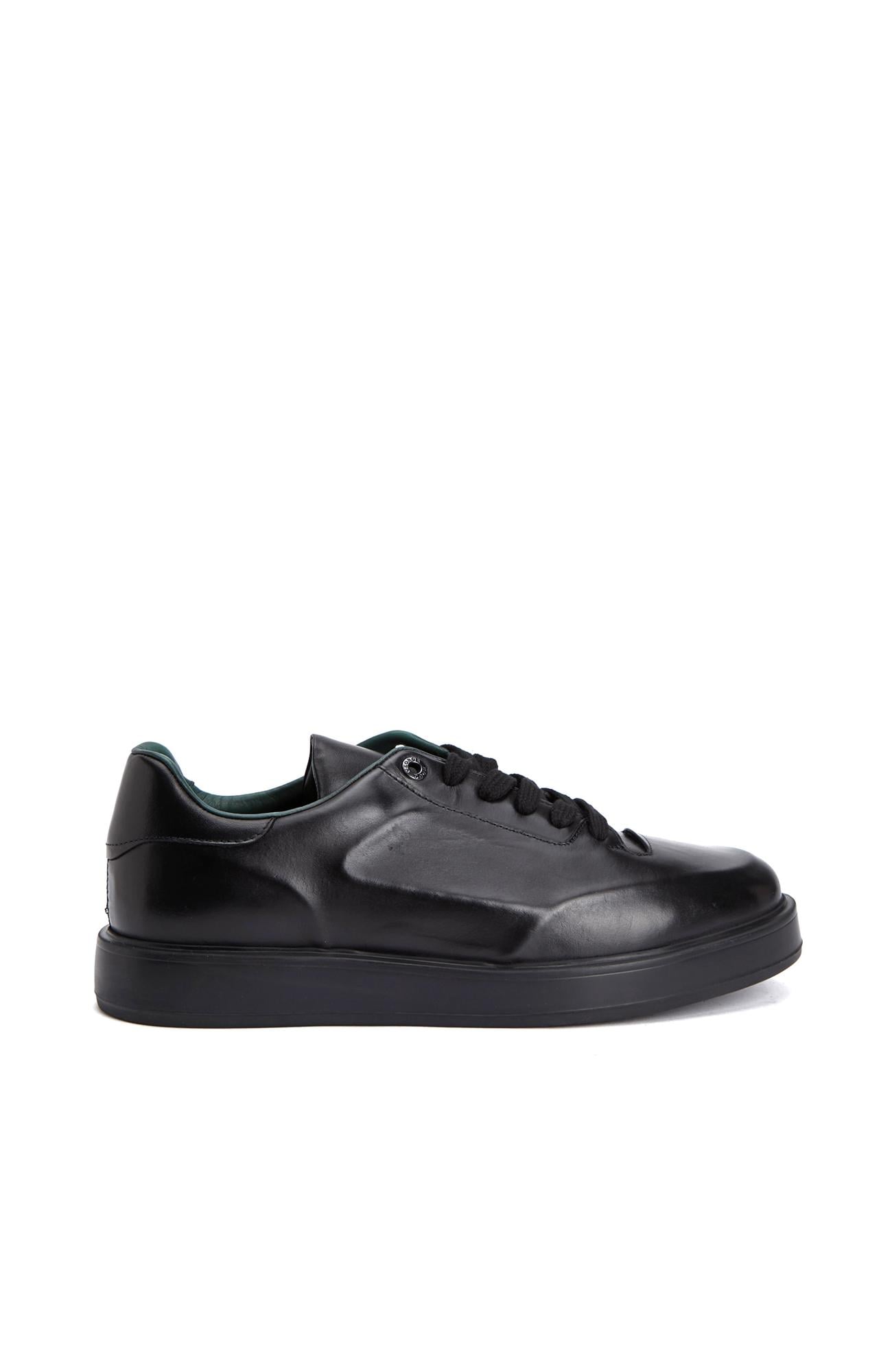 George Hogg Erkek Siyah Sneaker