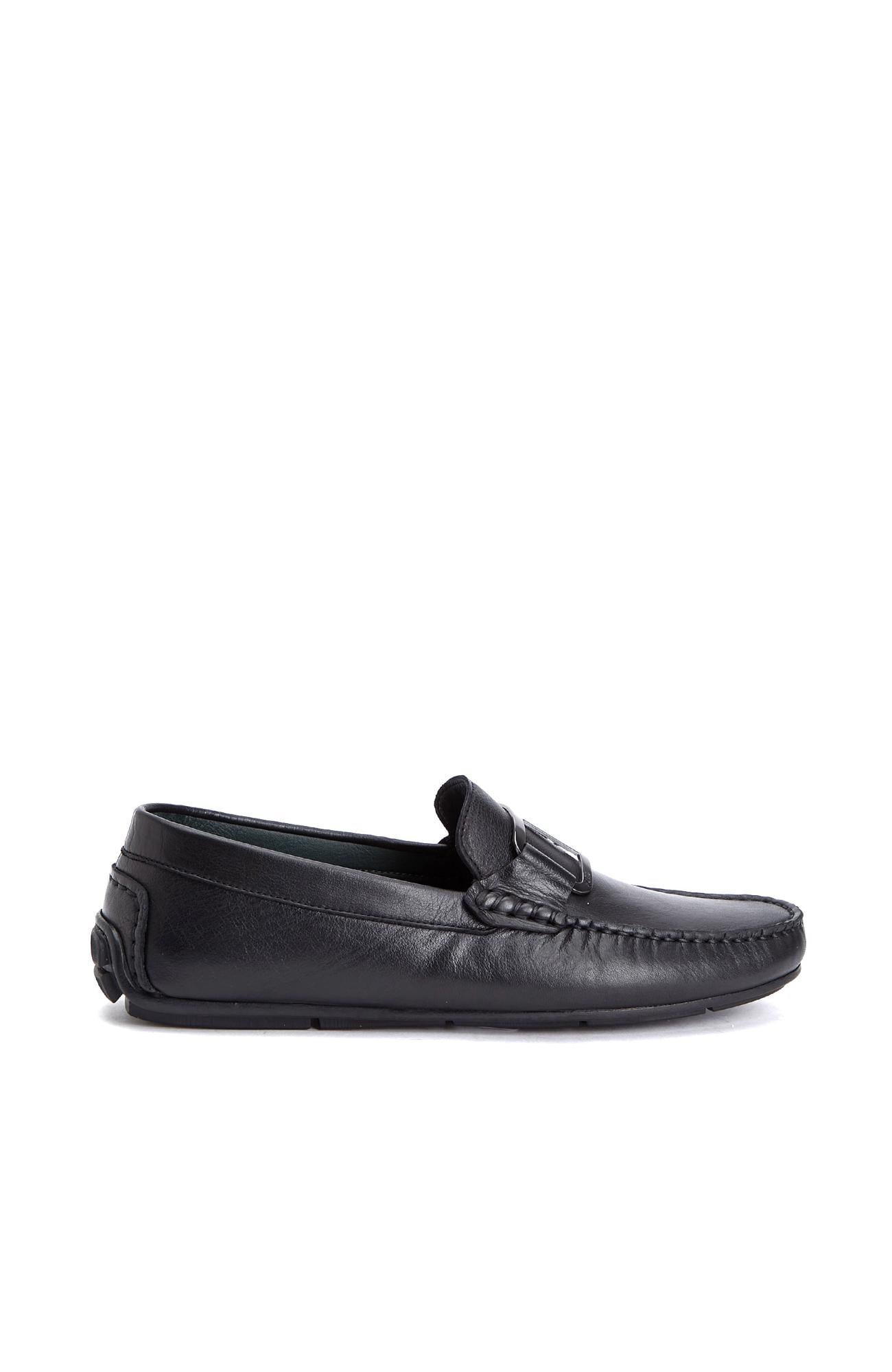George Hogg Erkek Siyah Loafer