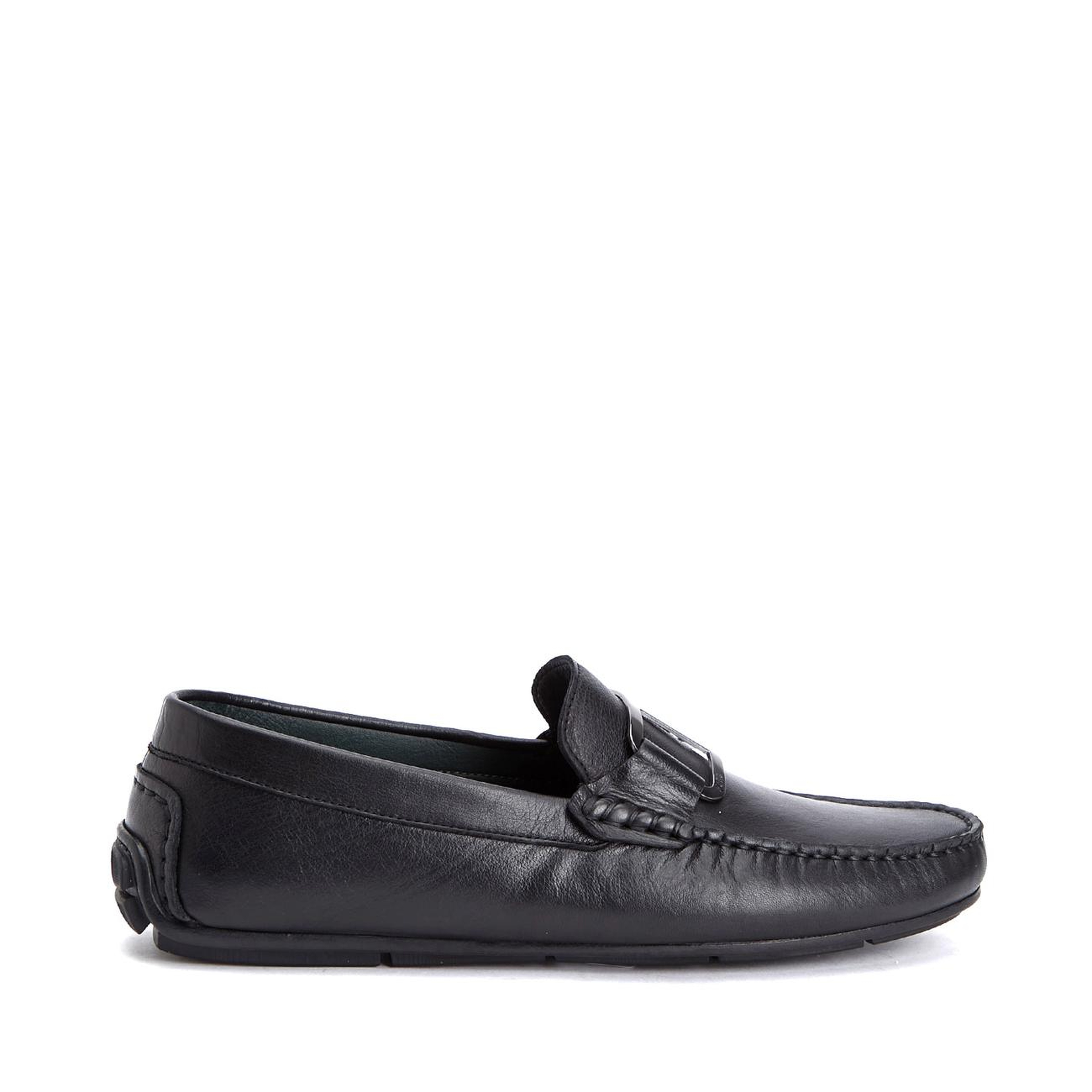 George Hogg Erkek Siyah Loafer