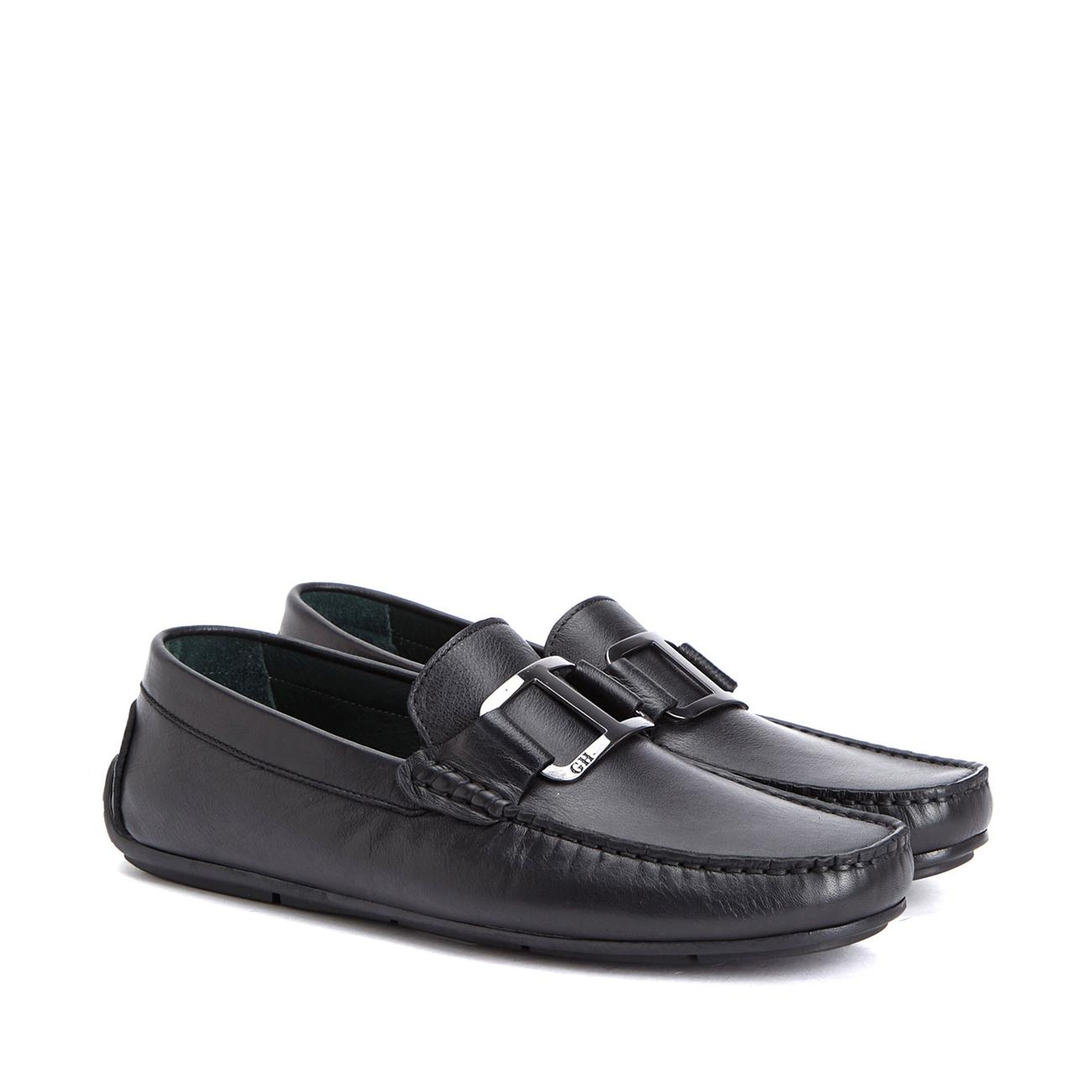 George Hogg Erkek Siyah Loafer
