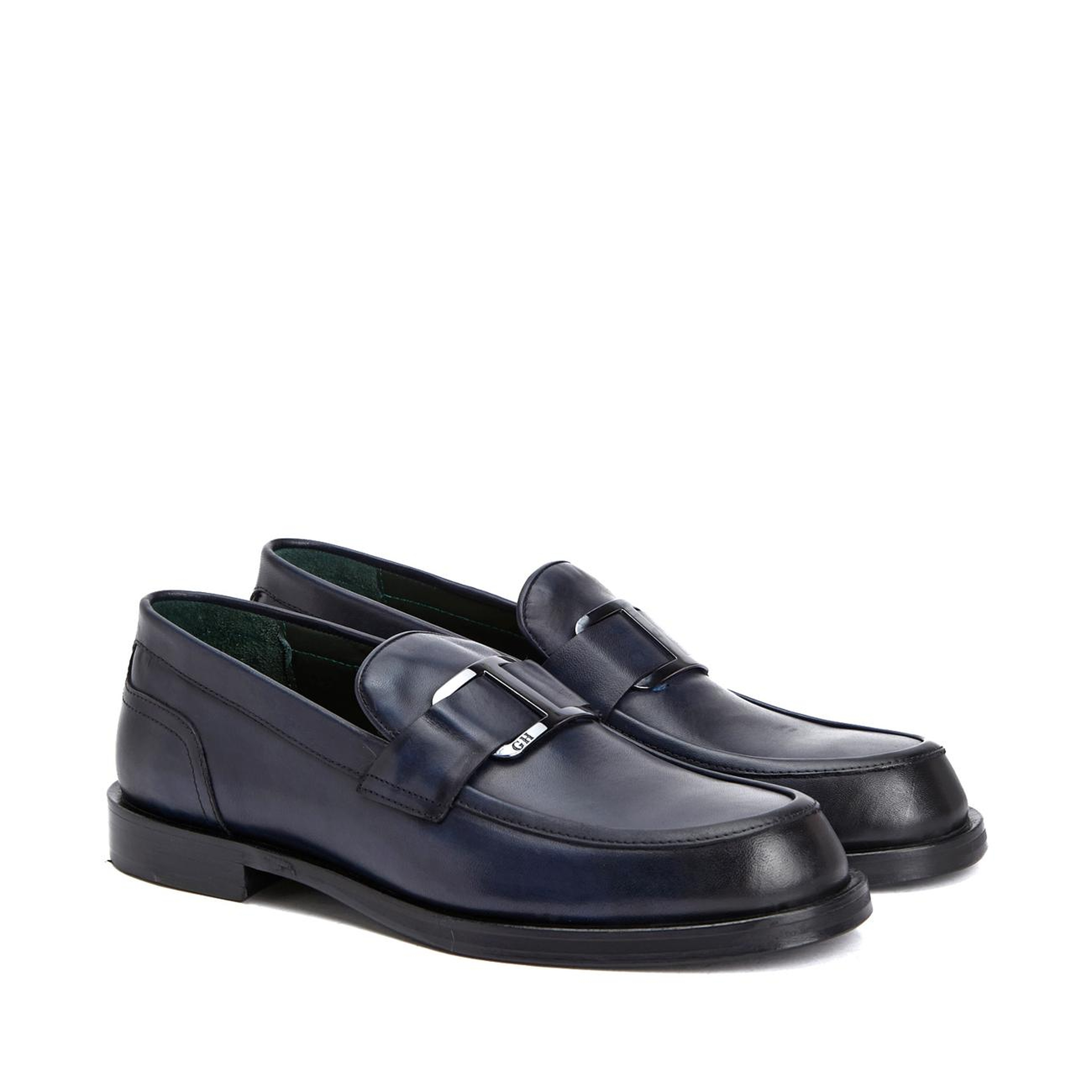 George Hogg Erkek Lacivert Loafer