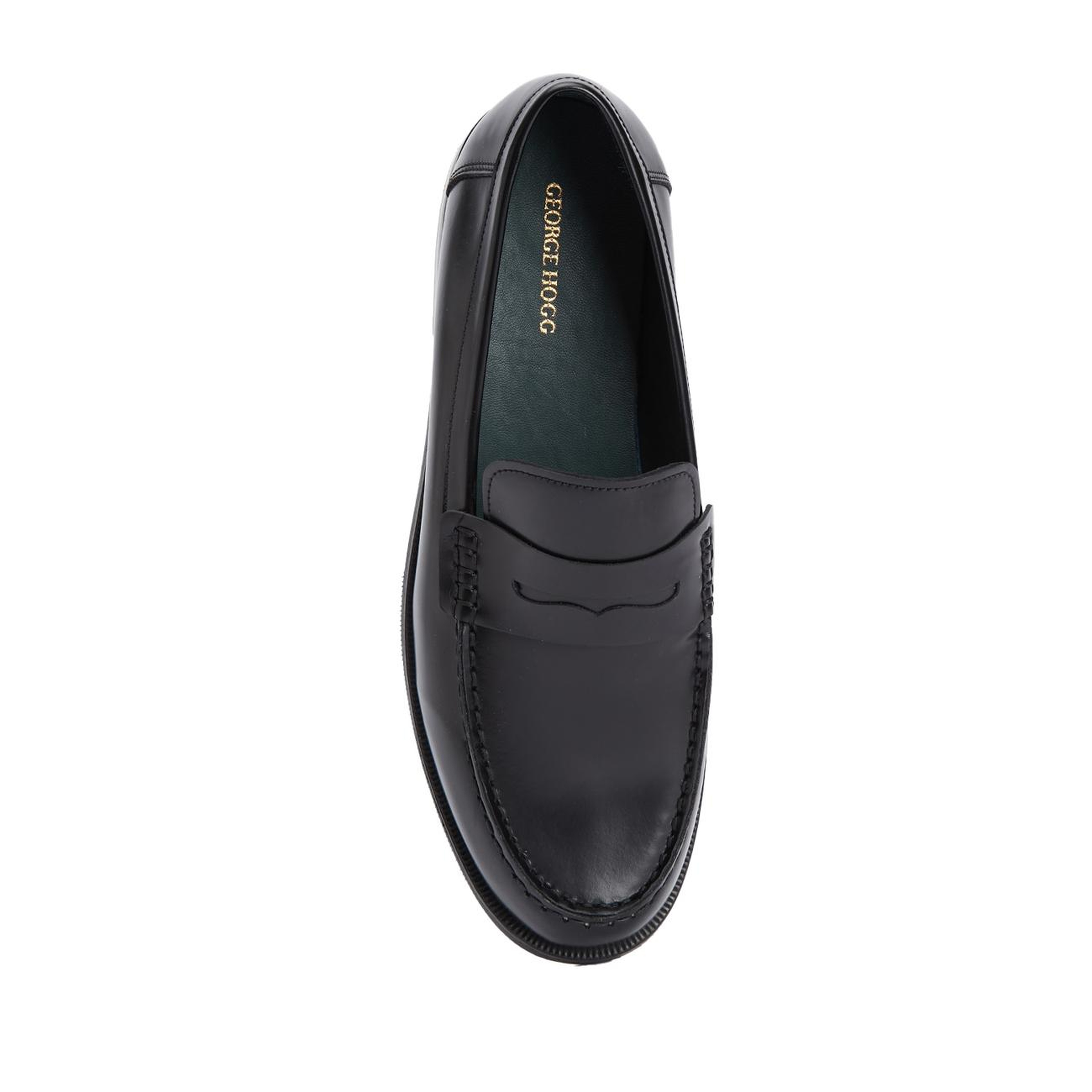 George Hogg Kadın Siyah Loafer