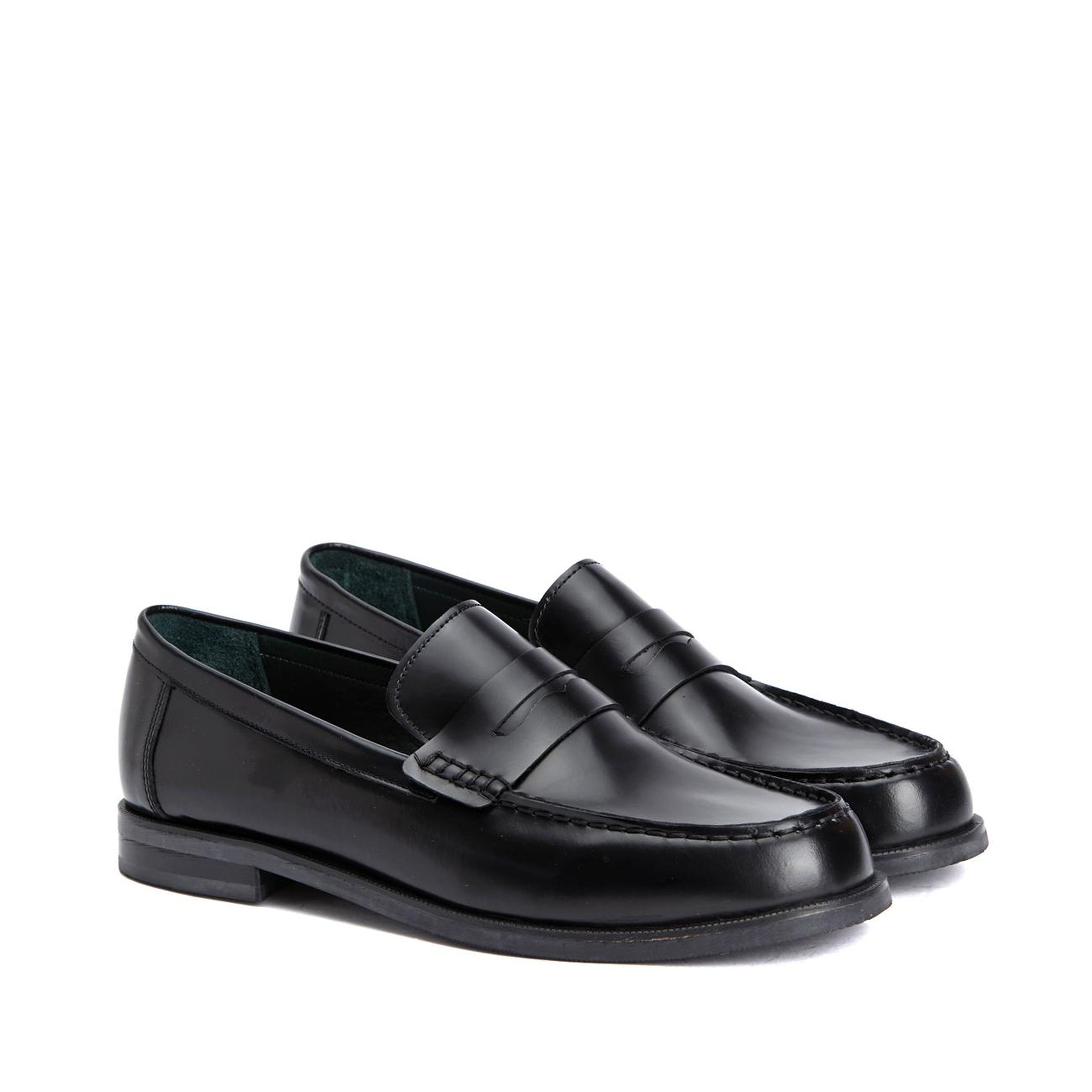 George Hogg Kadın Siyah Loafer