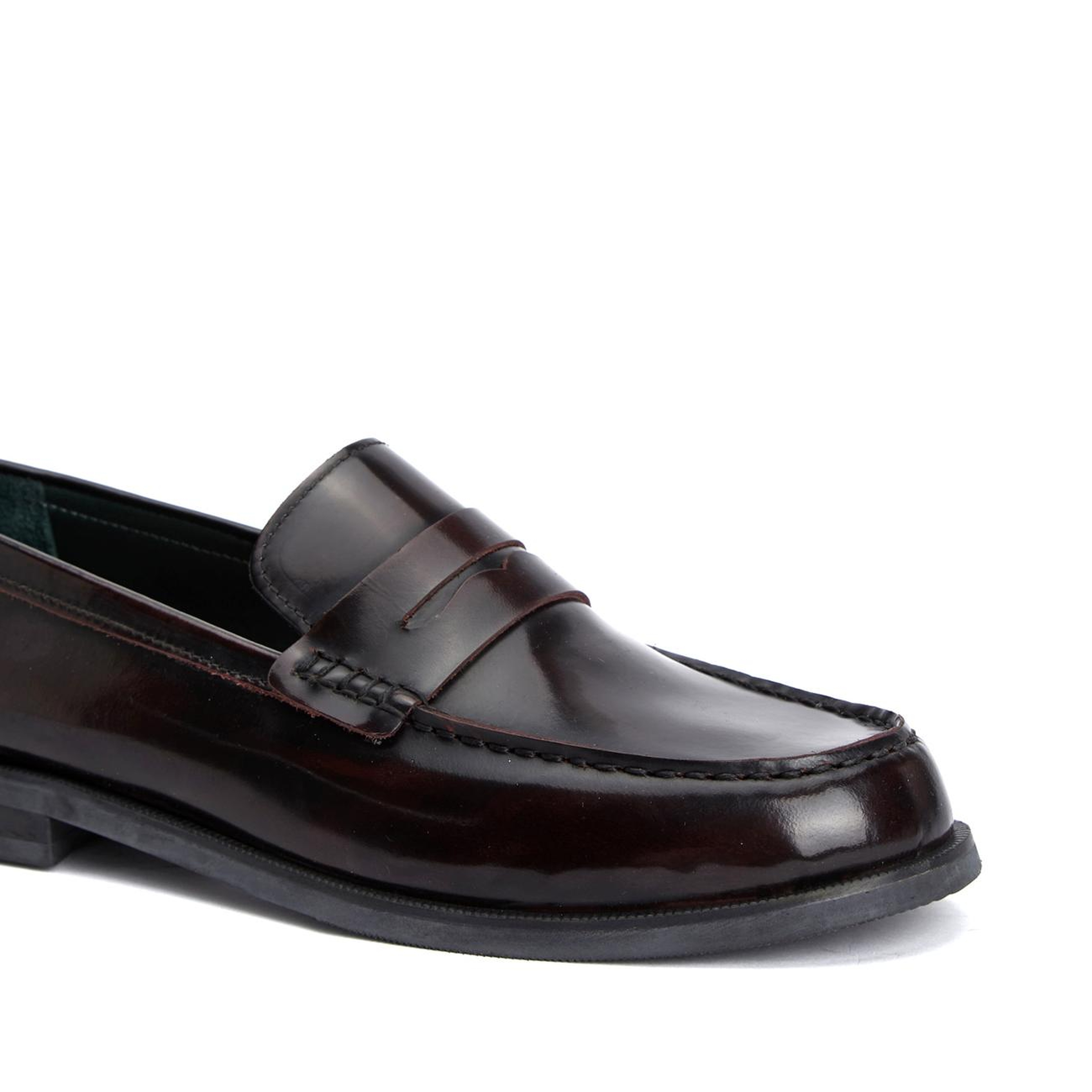 George Hogg Kadın Bordo Loafer