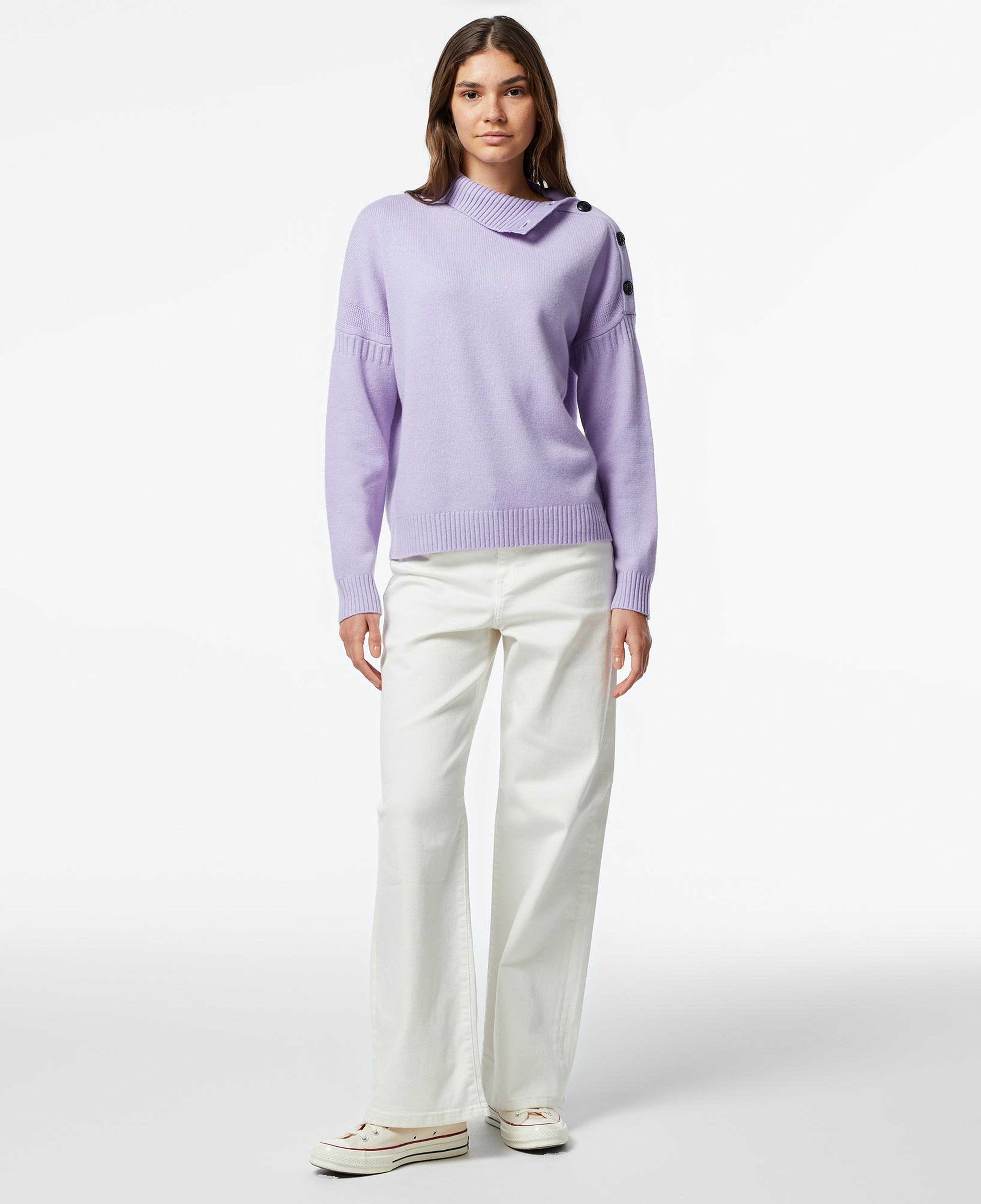 The Kooples Classic Kadın Mor Swetashirt