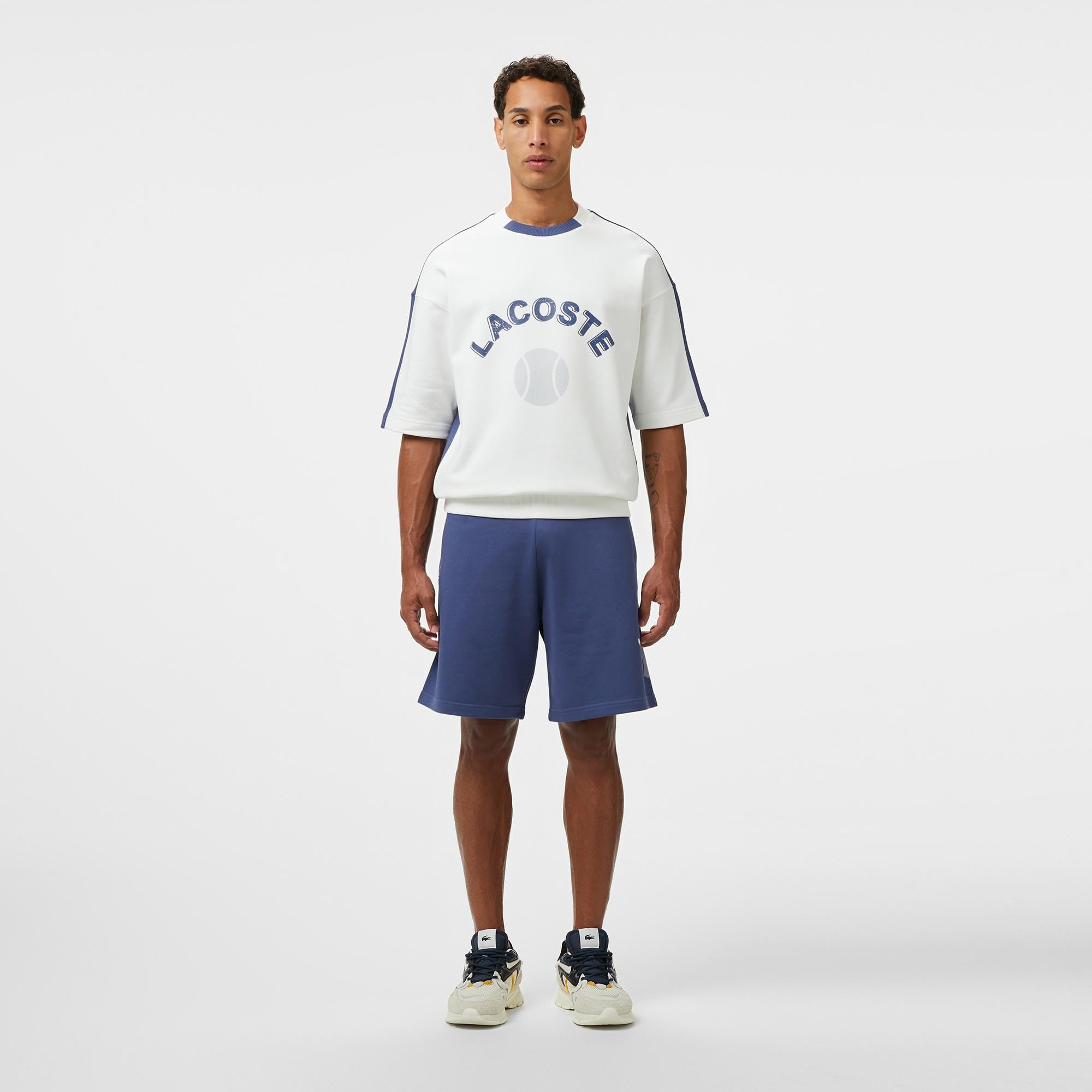 Lacoste Erkek Krem Sweatshirt