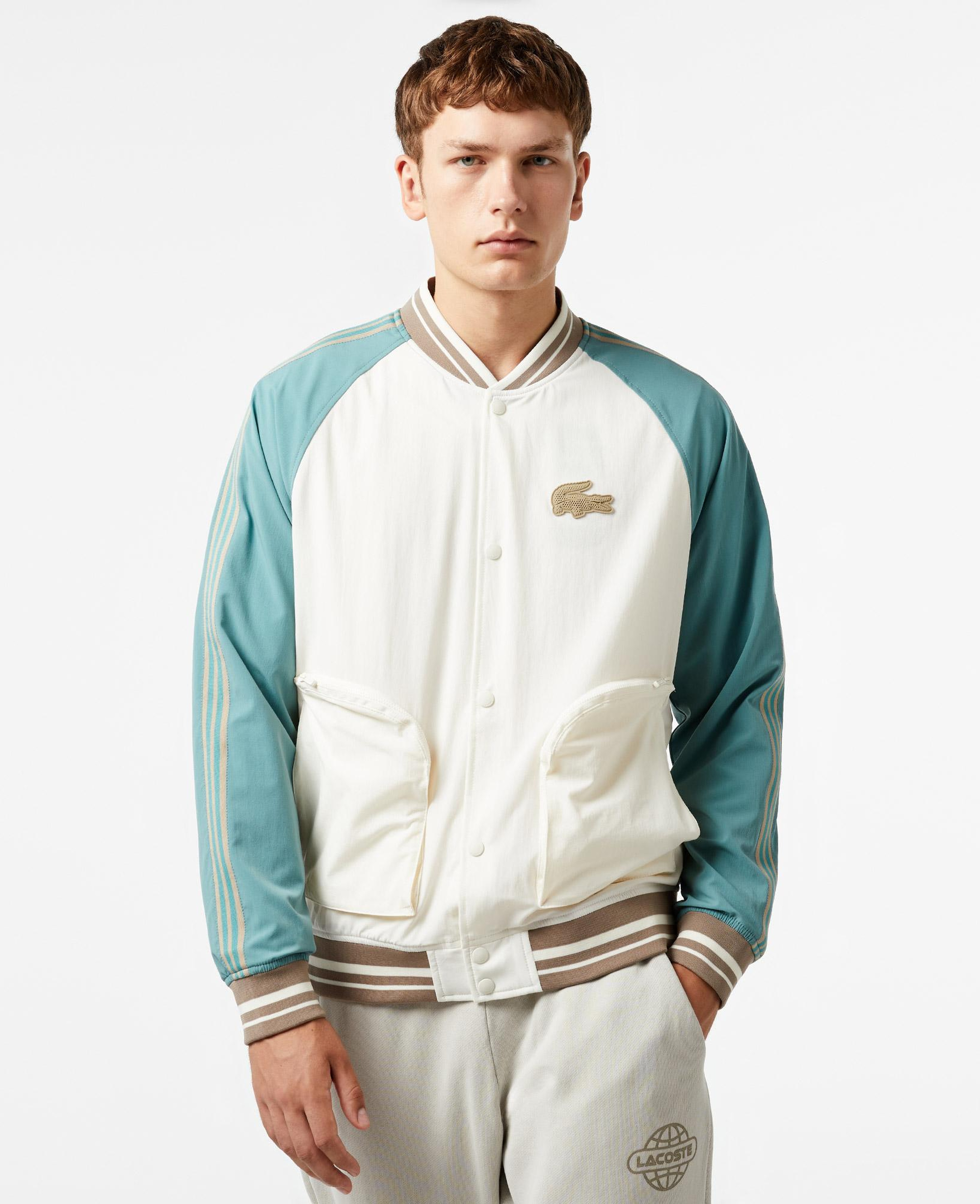 Lacoste x House of SuperStep Erkek Beyaz/Krem Ceket