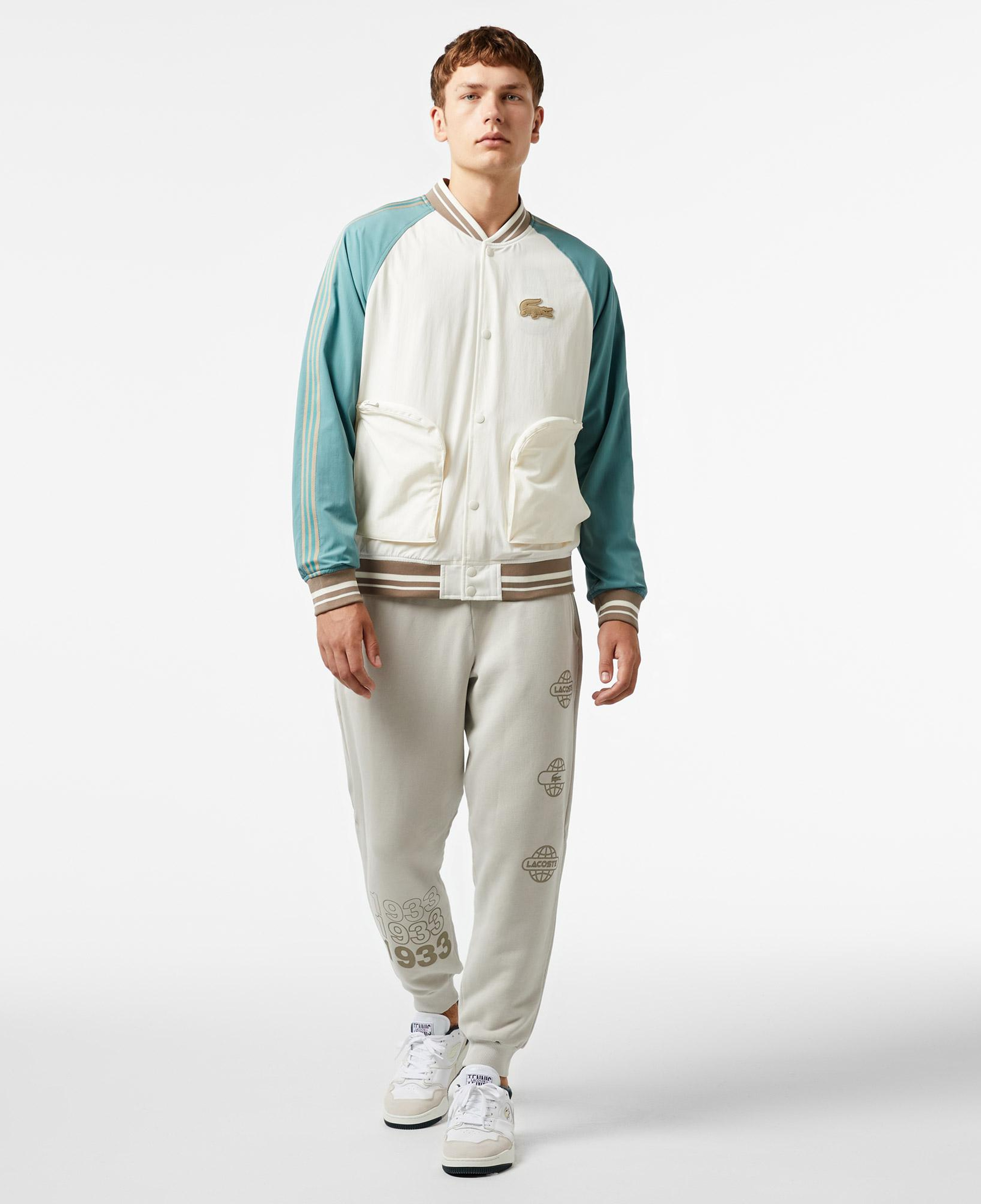 Lacoste x House of SuperStep Erkek Beyaz/Krem Ceket