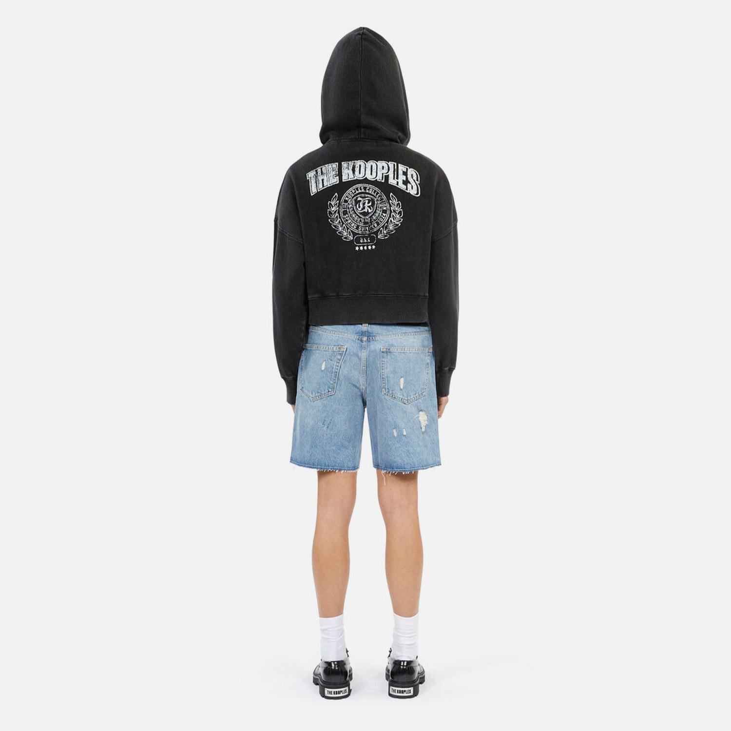 KADIN SİYAH SWEATSHIRT