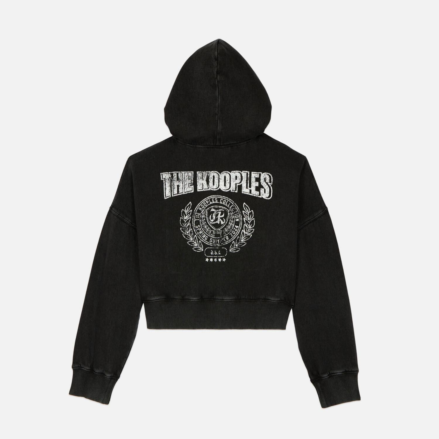 KADIN SİYAH SWEATSHIRT