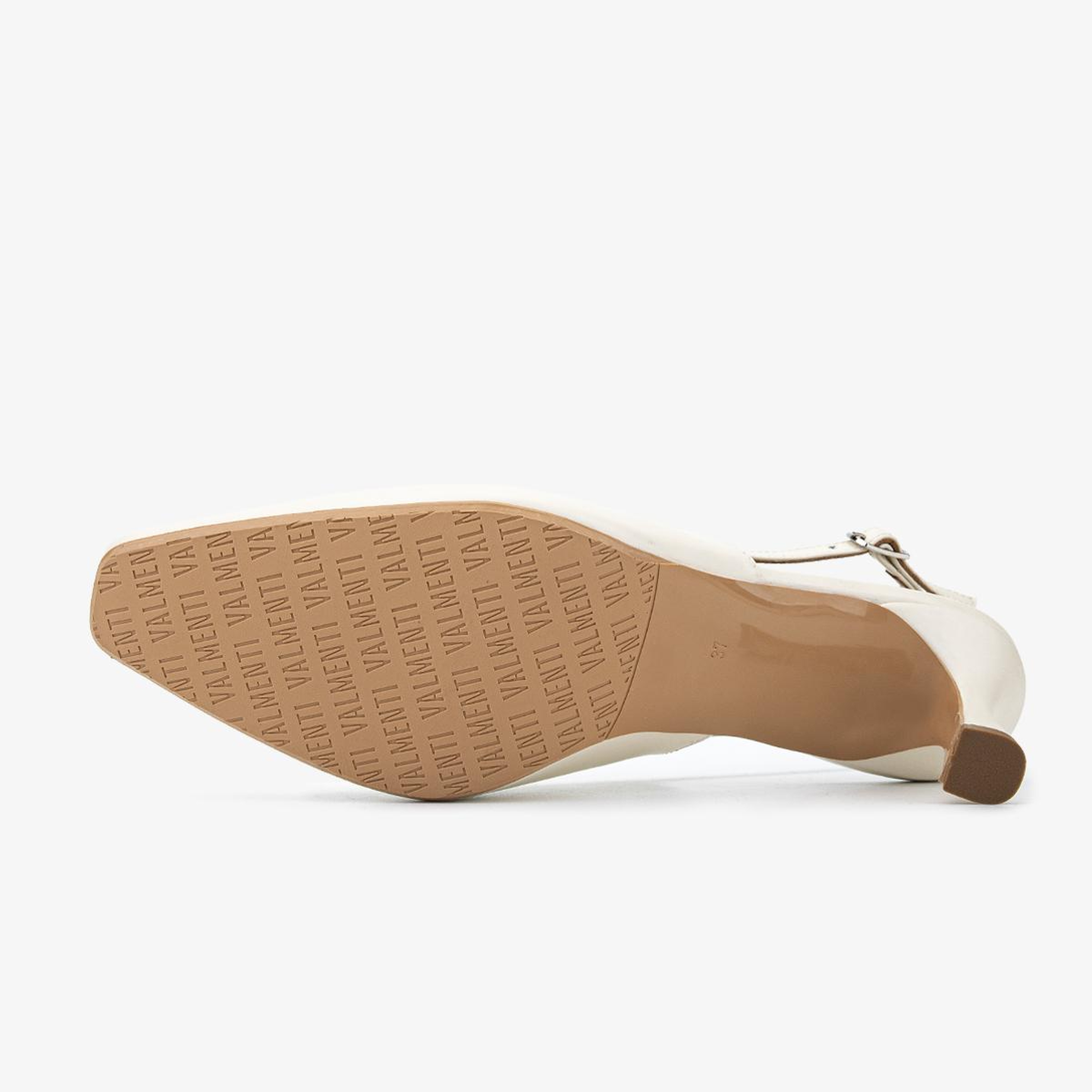 Valmenti Kadın Hakiki Deri Taş Slingback Ayakkabı