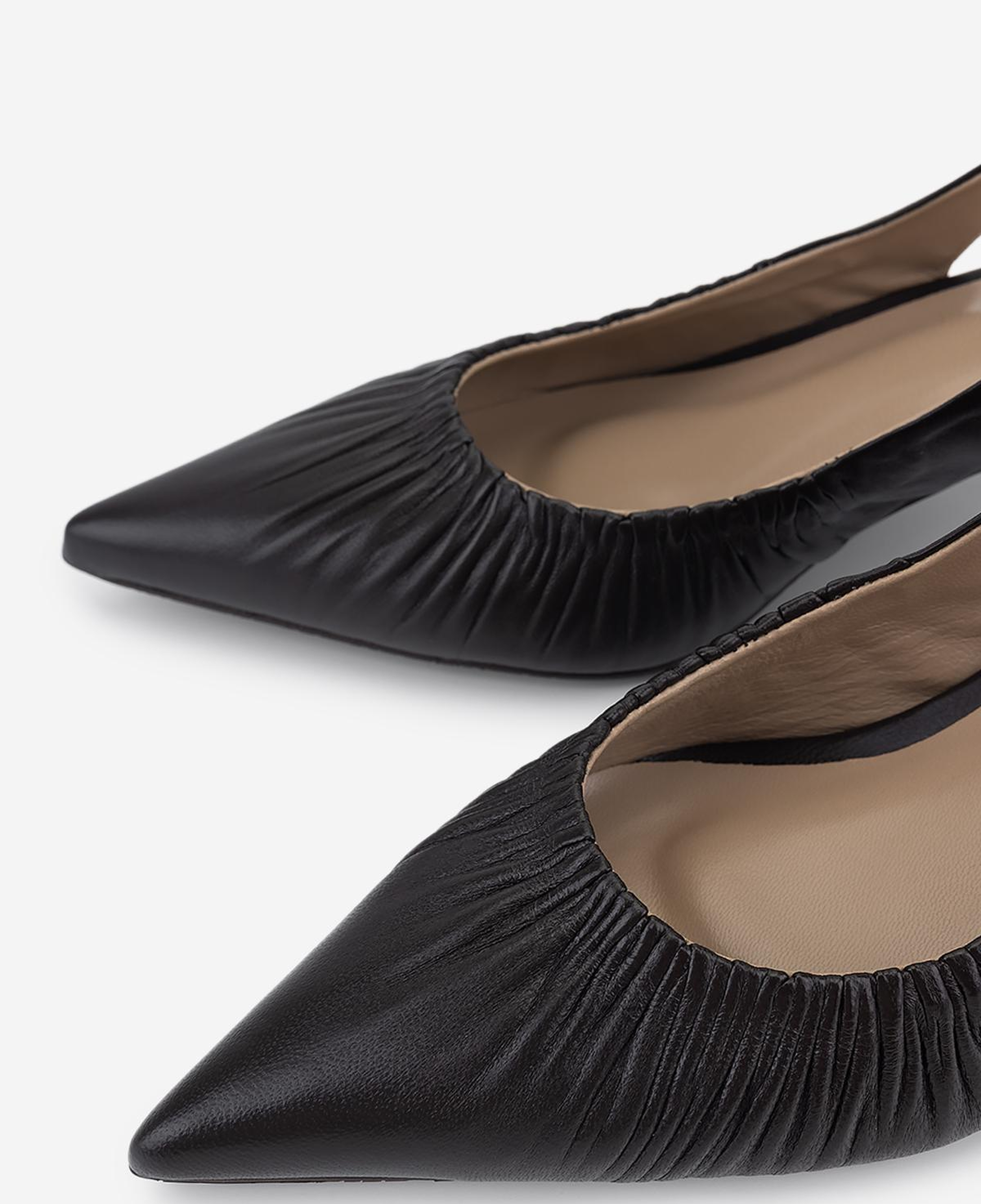 Valmenti Kadın Hakiki Deri Kahverengi Slingback Ayakkabı