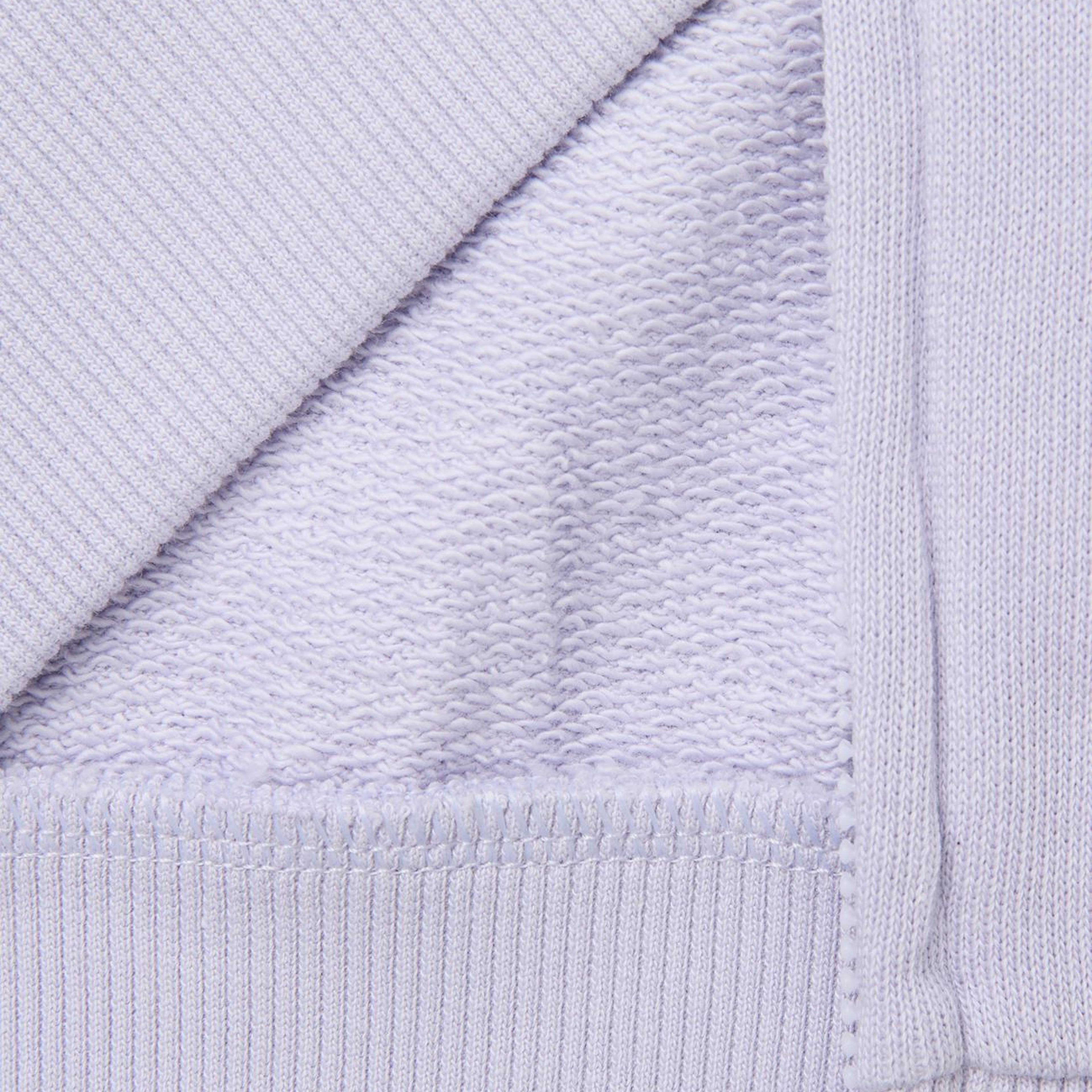 Kız Çocuk Lila Önü İşlemeli Ribanalı Boğazlı Fermuarlı Dik Yaka Sweatshirt