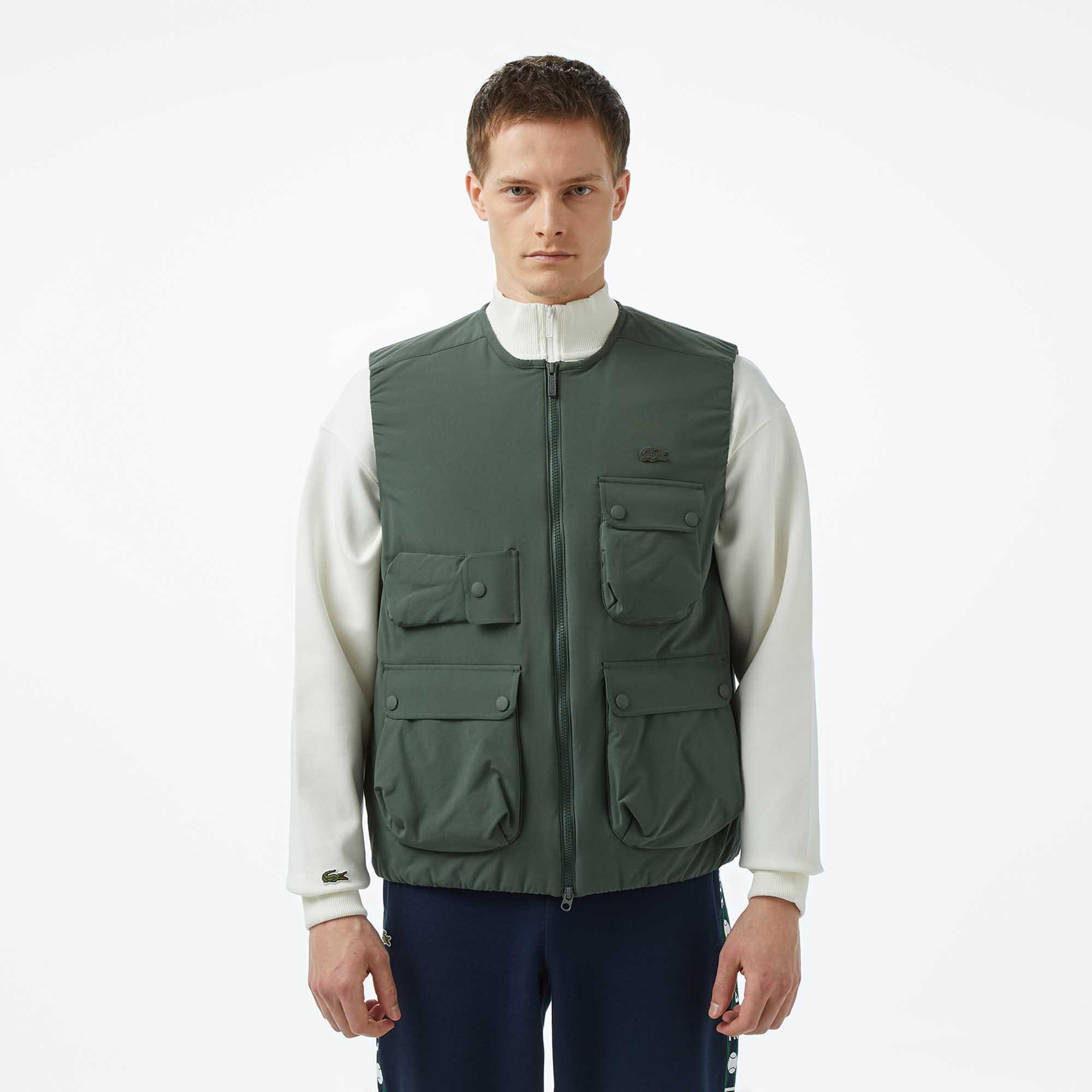 Lacoste Erkek Haki Yelek