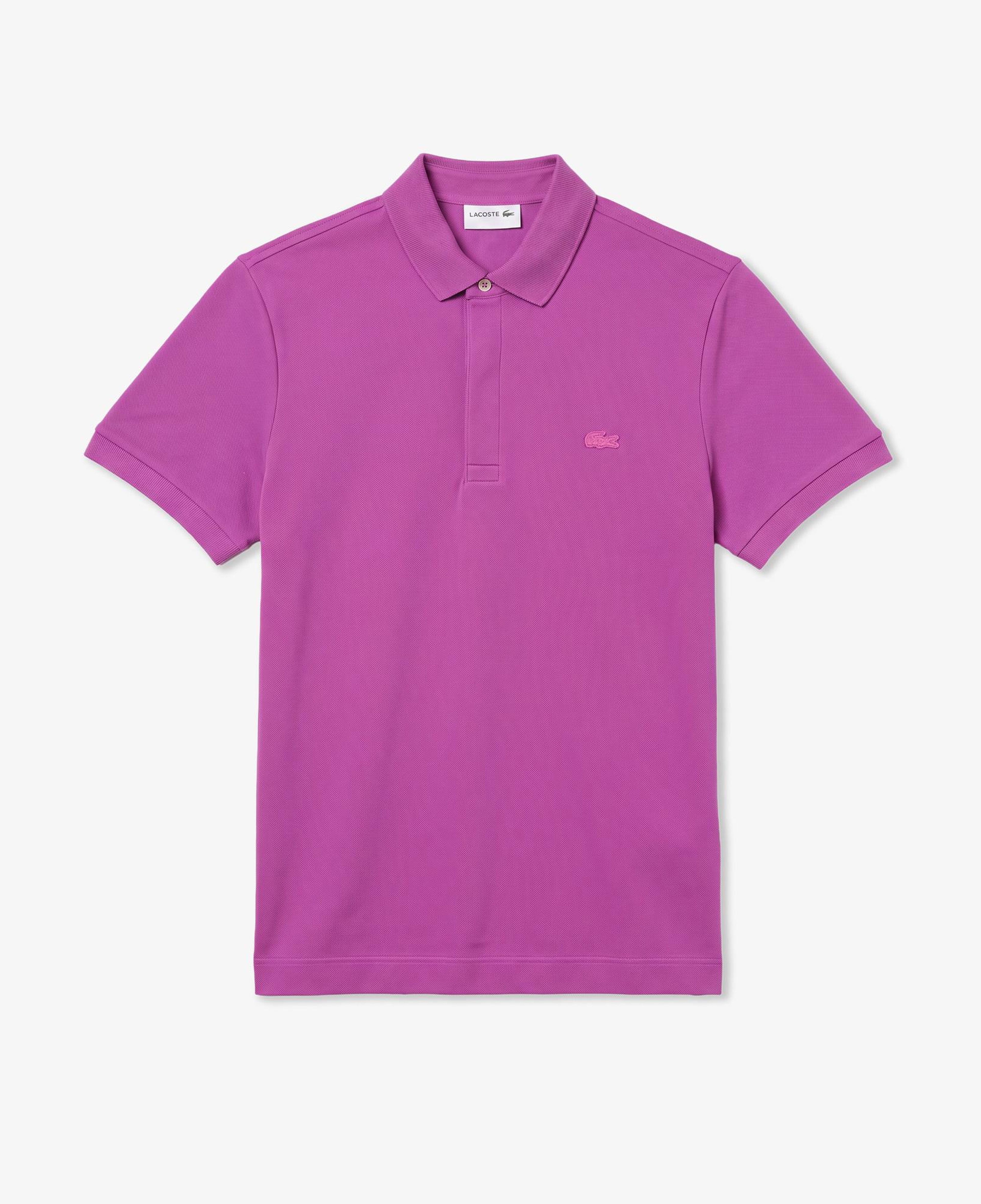Erkek Regular Fit Pembe Paris Polo