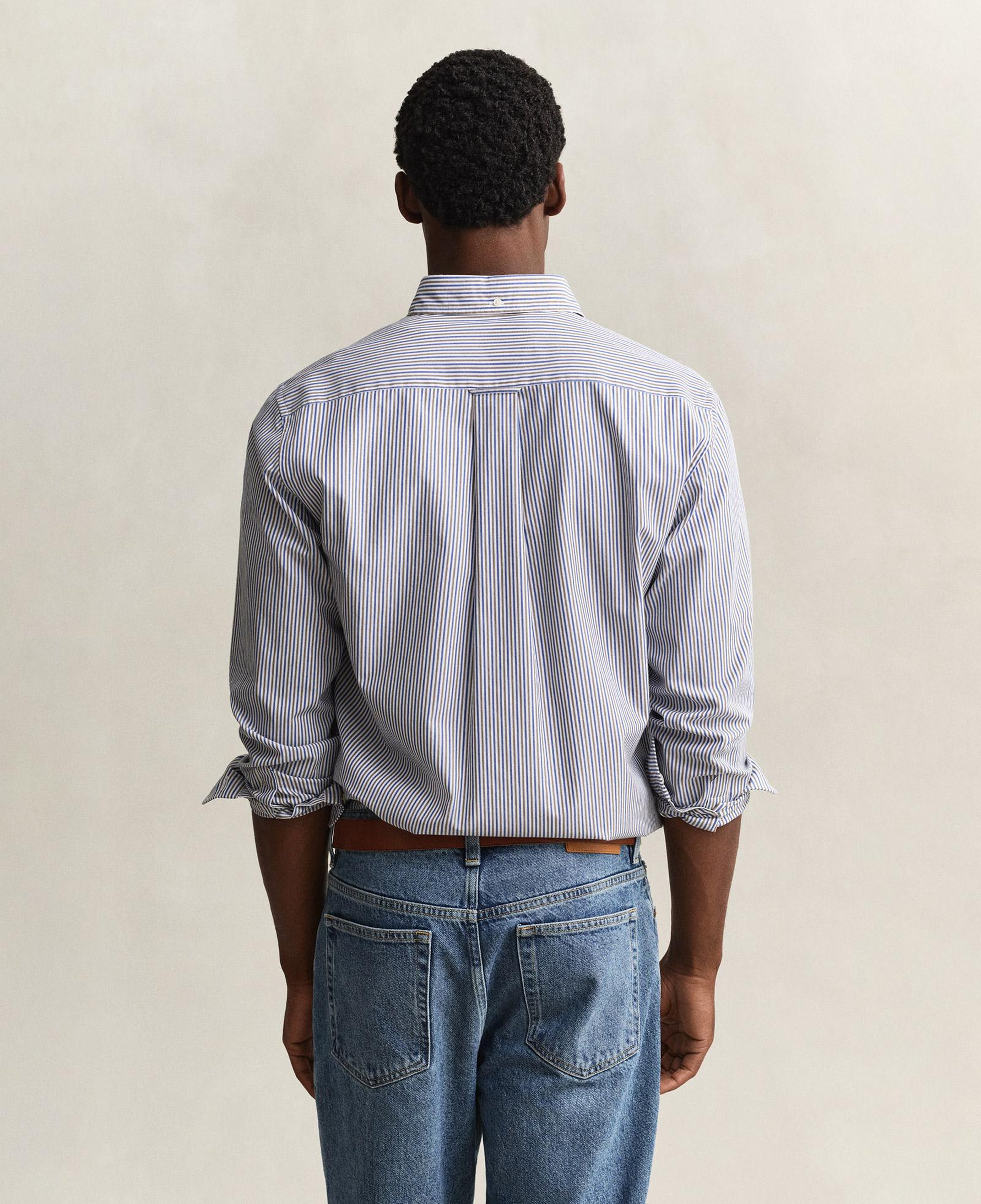 GANT Erkek Kahverengi Regular Fit Poplin Gömlek