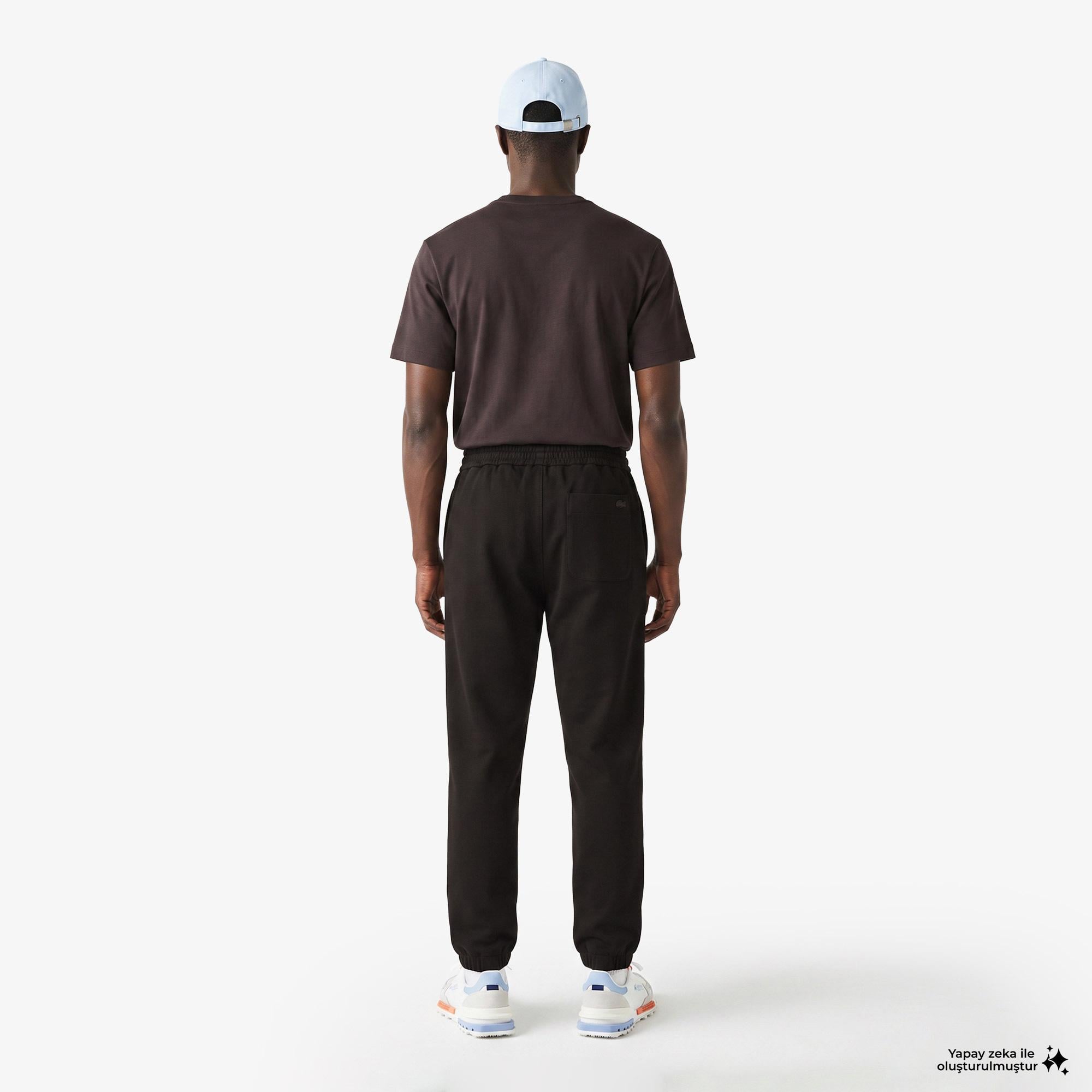 Erkek Tapered Fit Kahverengi Pantolon