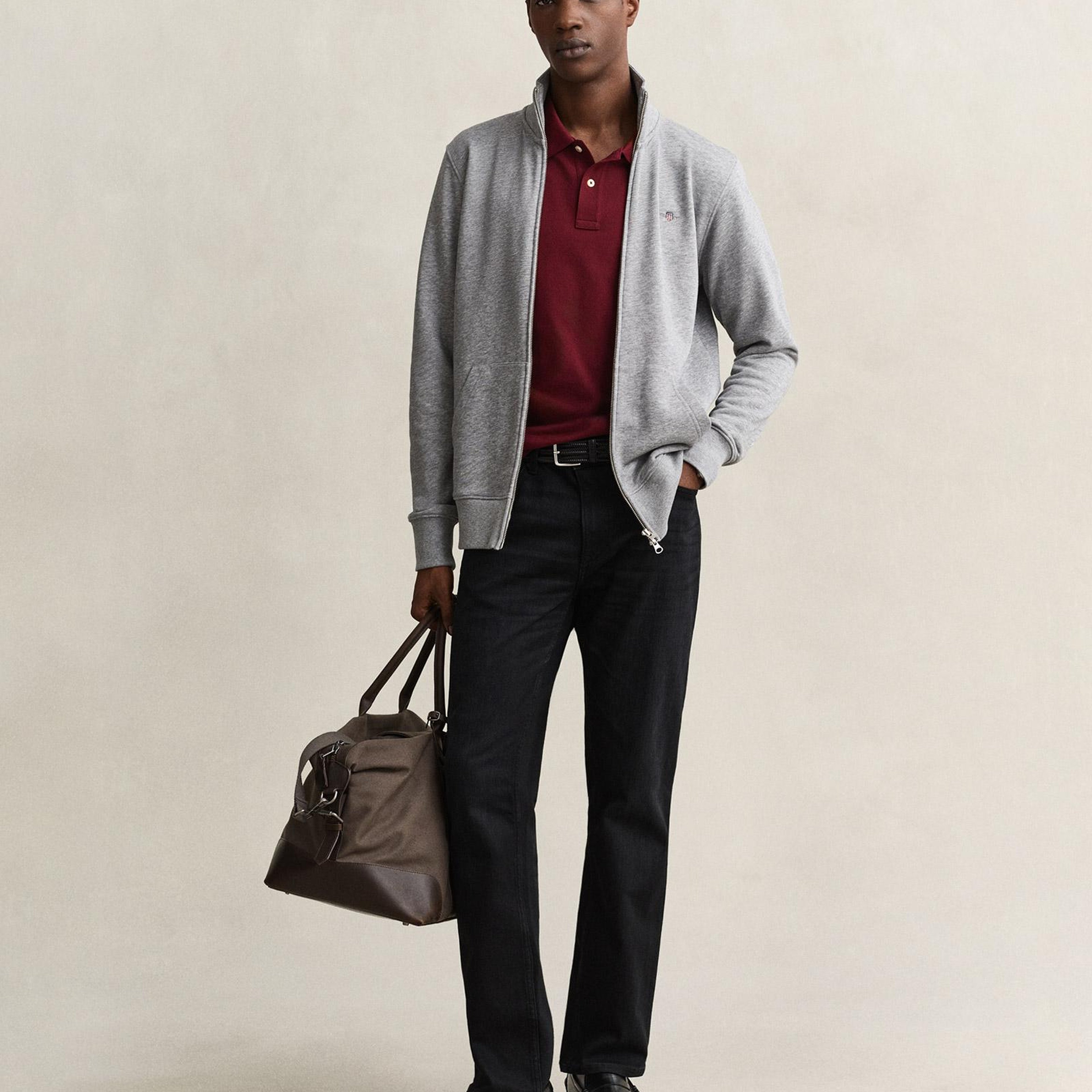 GANT Erkek Kırmızı Regular Fit Polo