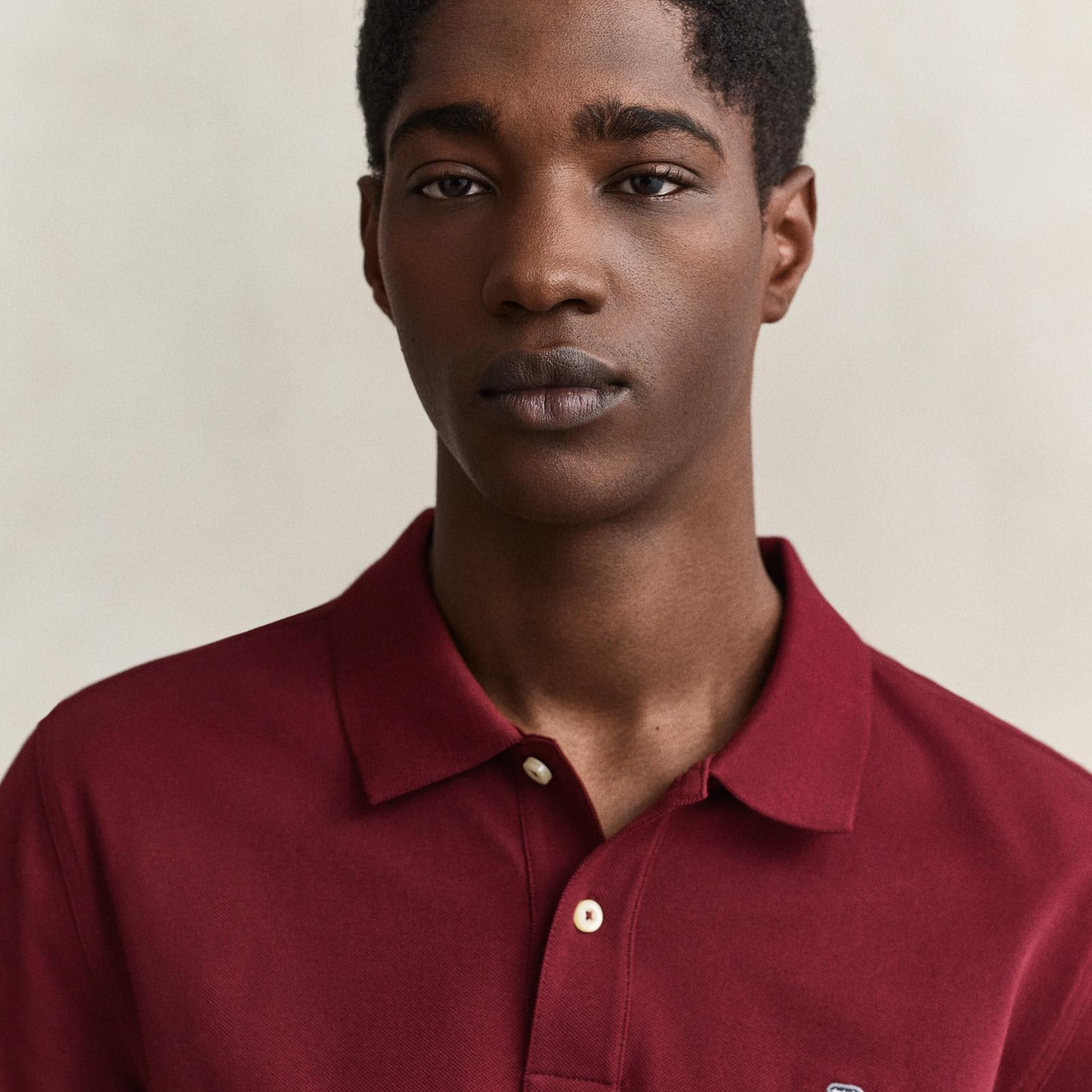 GANT Erkek Kırmızı Regular Fit Polo