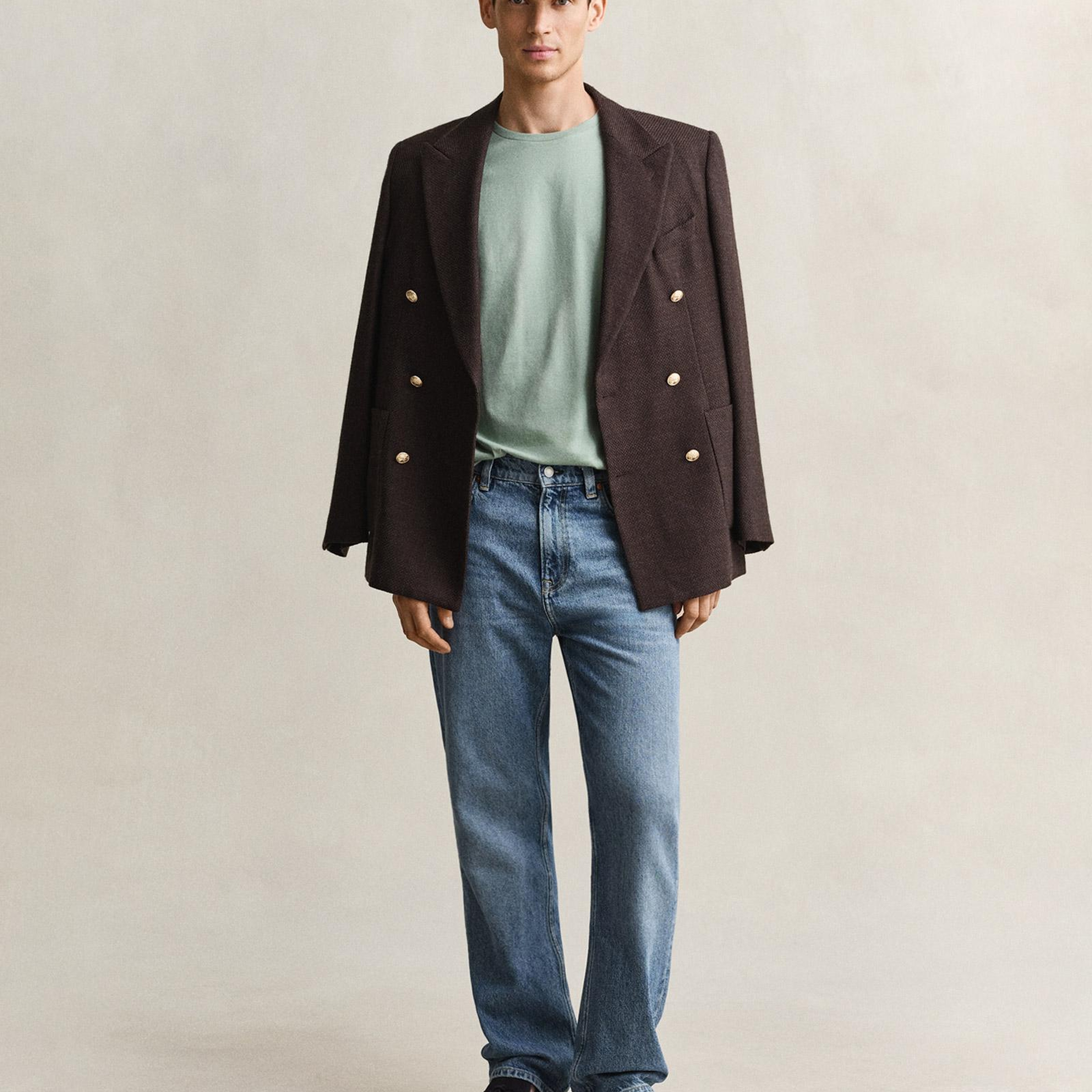 GANT Erkek Yeşil Regular Fit T-Shirt