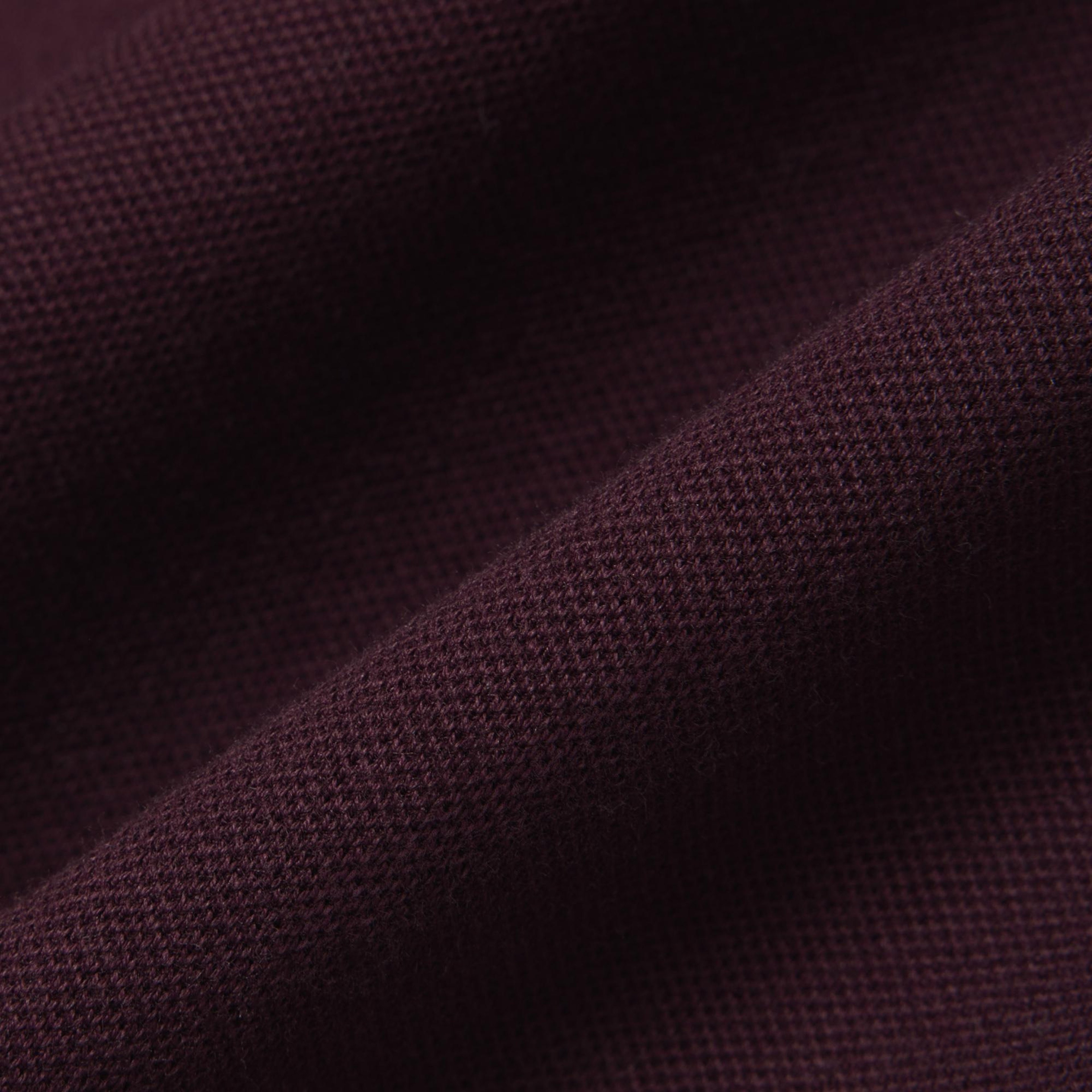 L.12.D Kadın Slim Fit Bordo Polo
