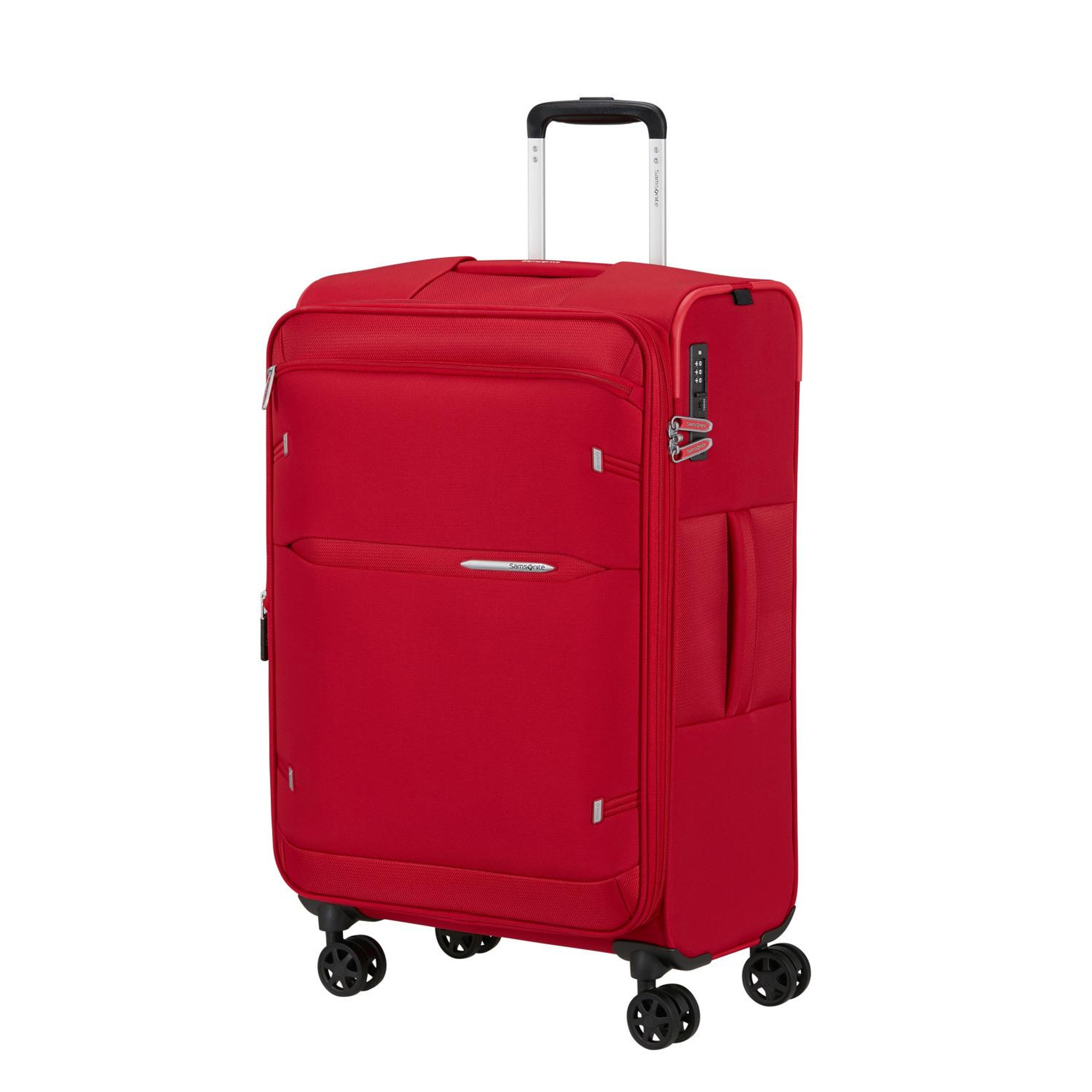 Samsonite GoTwist Spinner Kırmızı 68/25 Körüklü Orta Boy Valiz