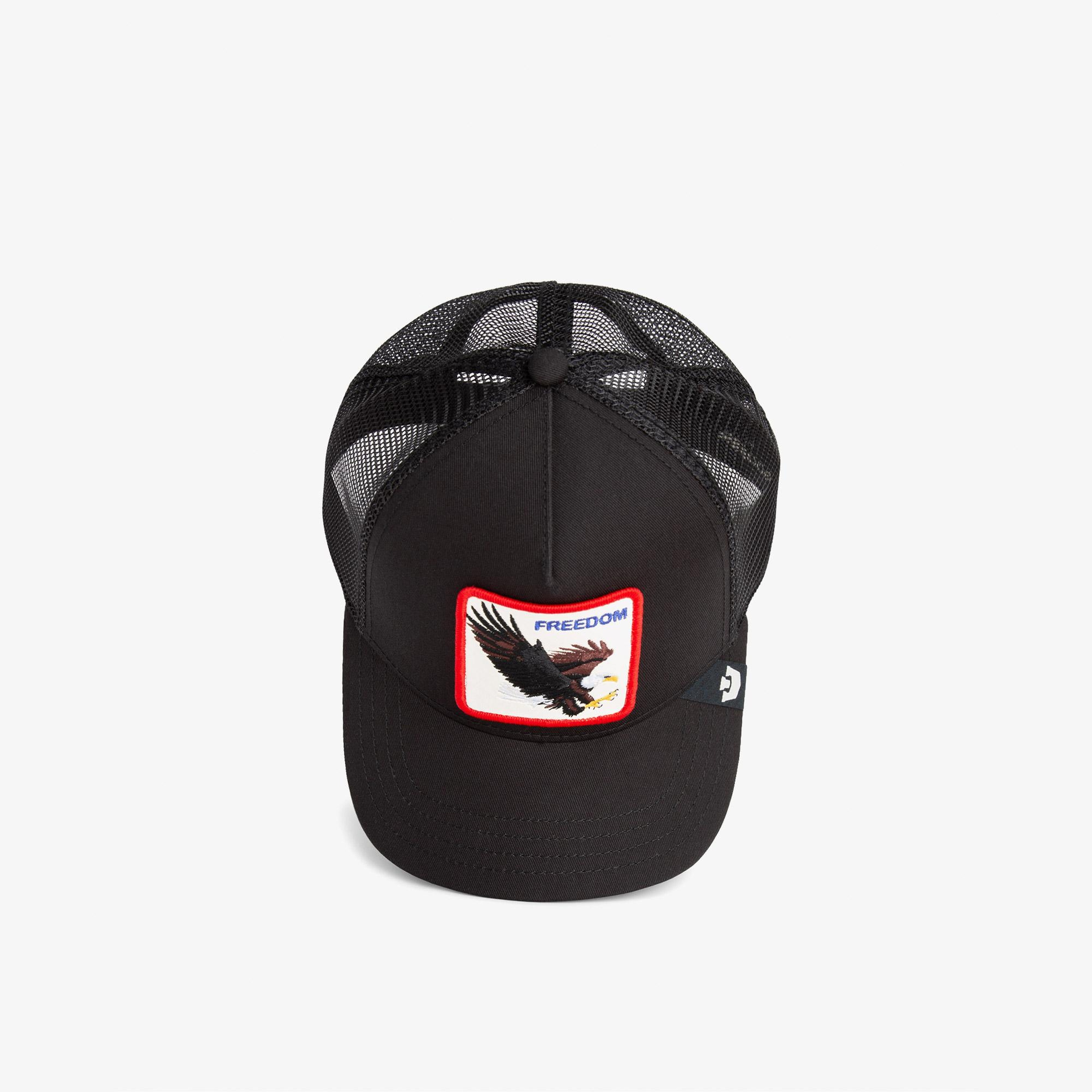 Goorin Bros Freedom Eagle Trucker Unisex Siyah Şapka
