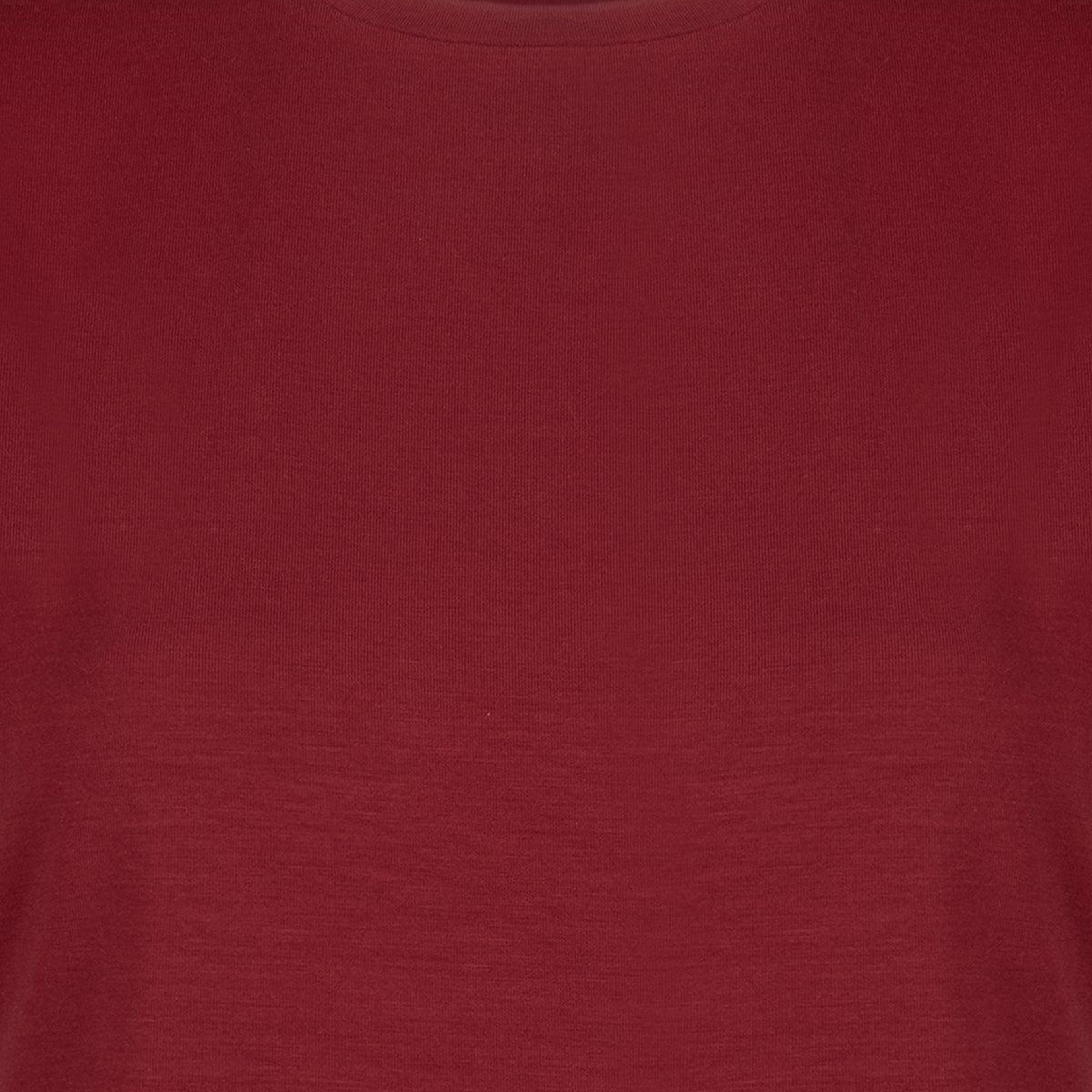 Bordo Ultralight Yuvarlak Yaka T-Shirt