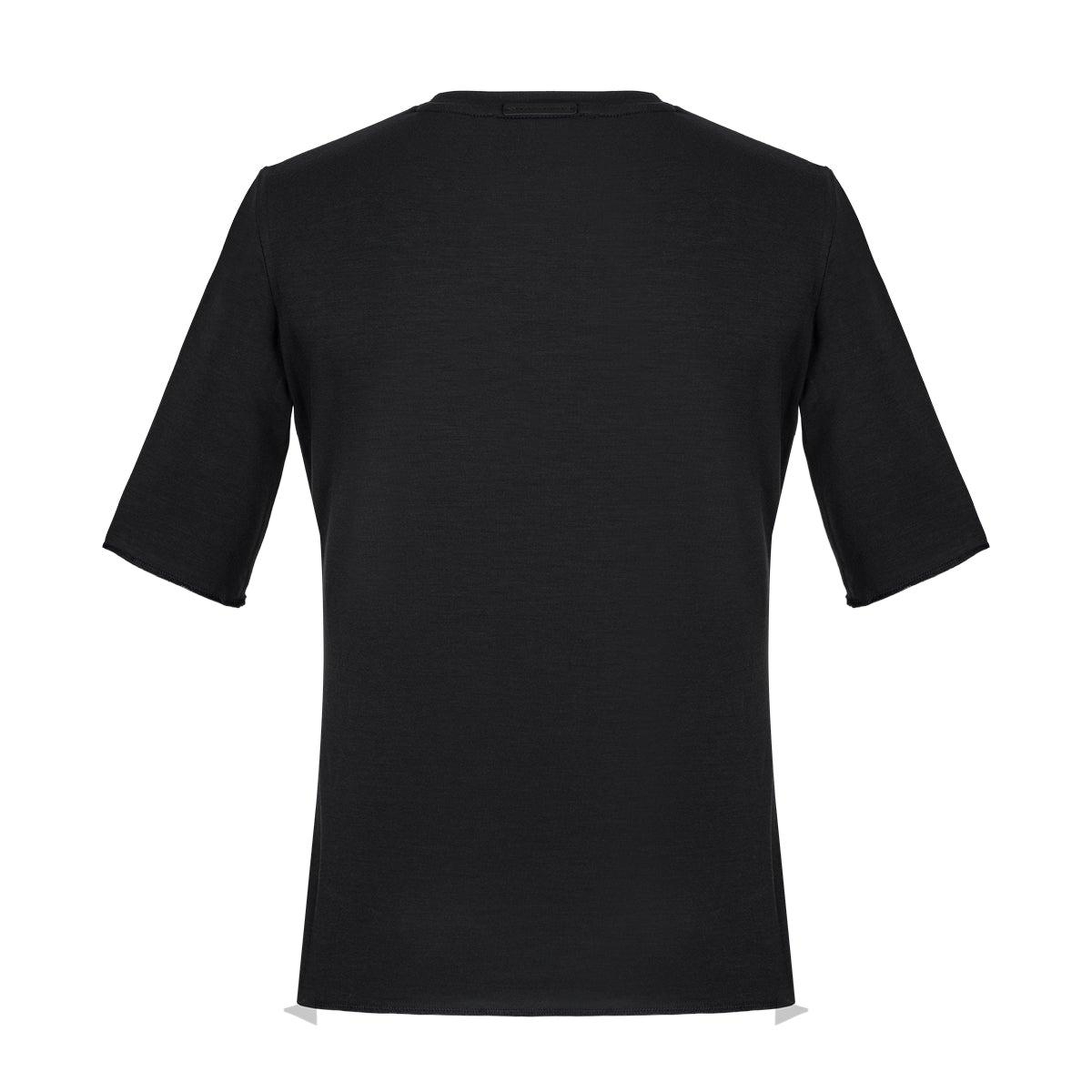 Siyah Ultralight Yuvarlak Yaka T-Shirt