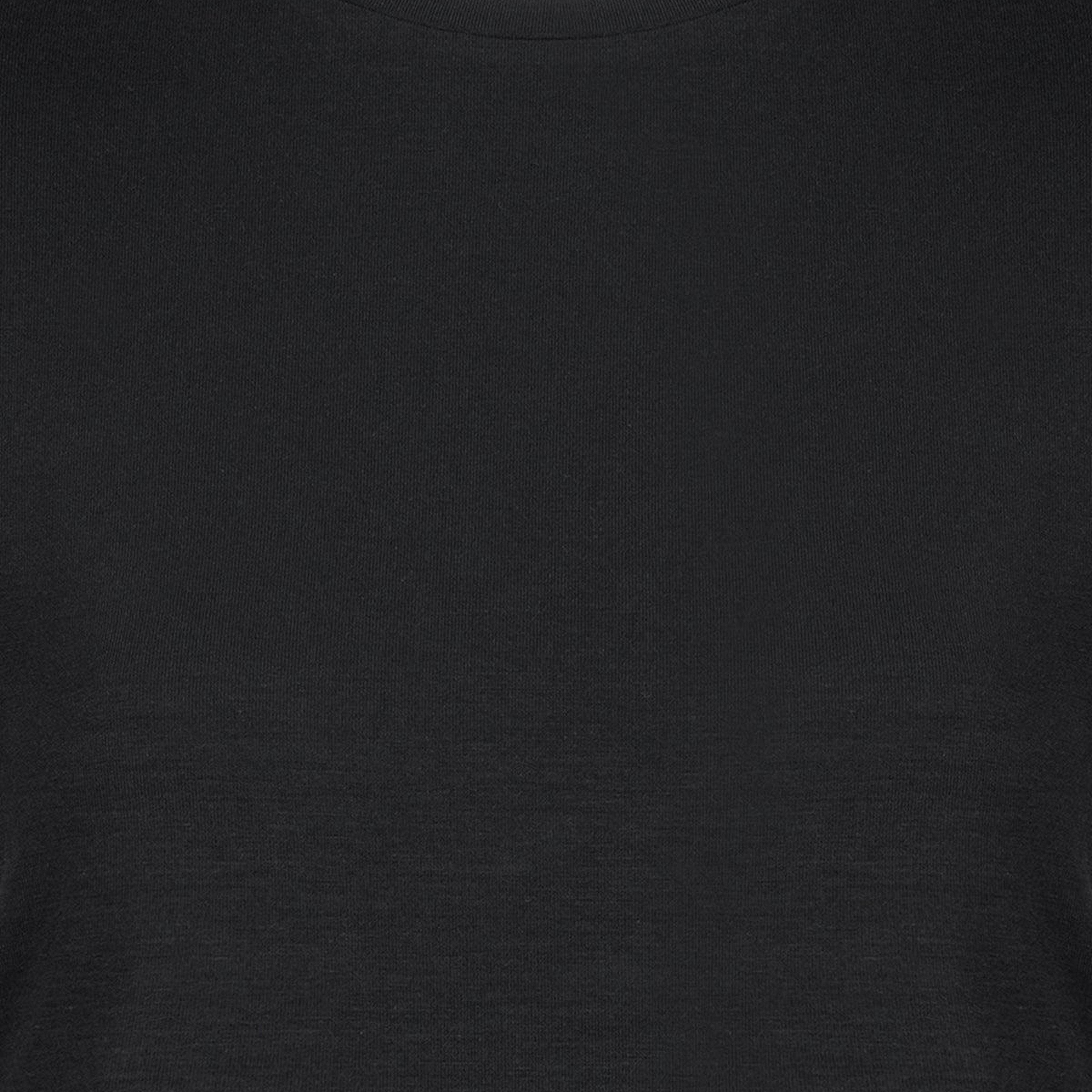 Siyah Ultralight Yuvarlak Yaka T-Shirt