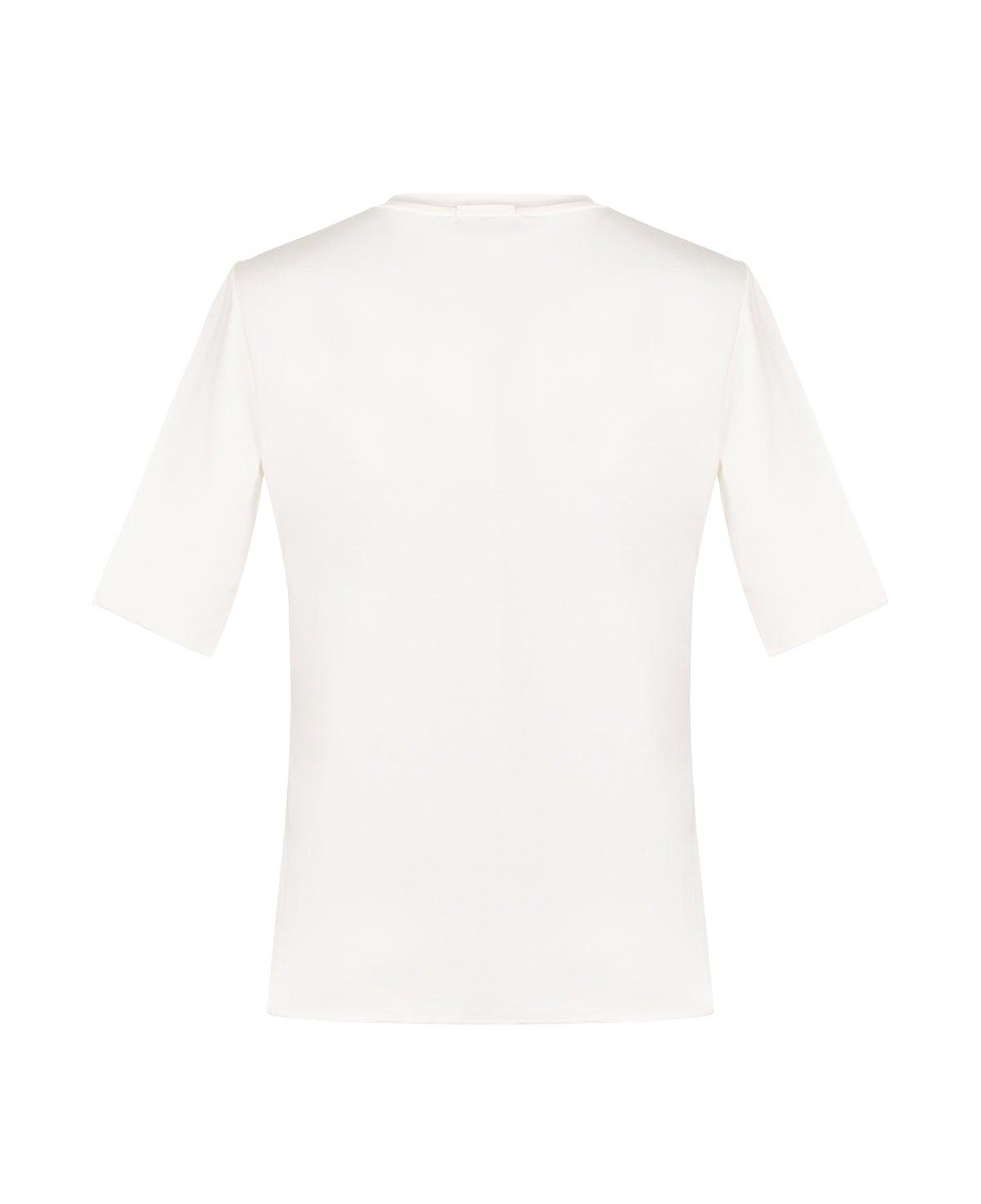 Ekru Ultralight Yuvarlak Yaka T-Shirt
