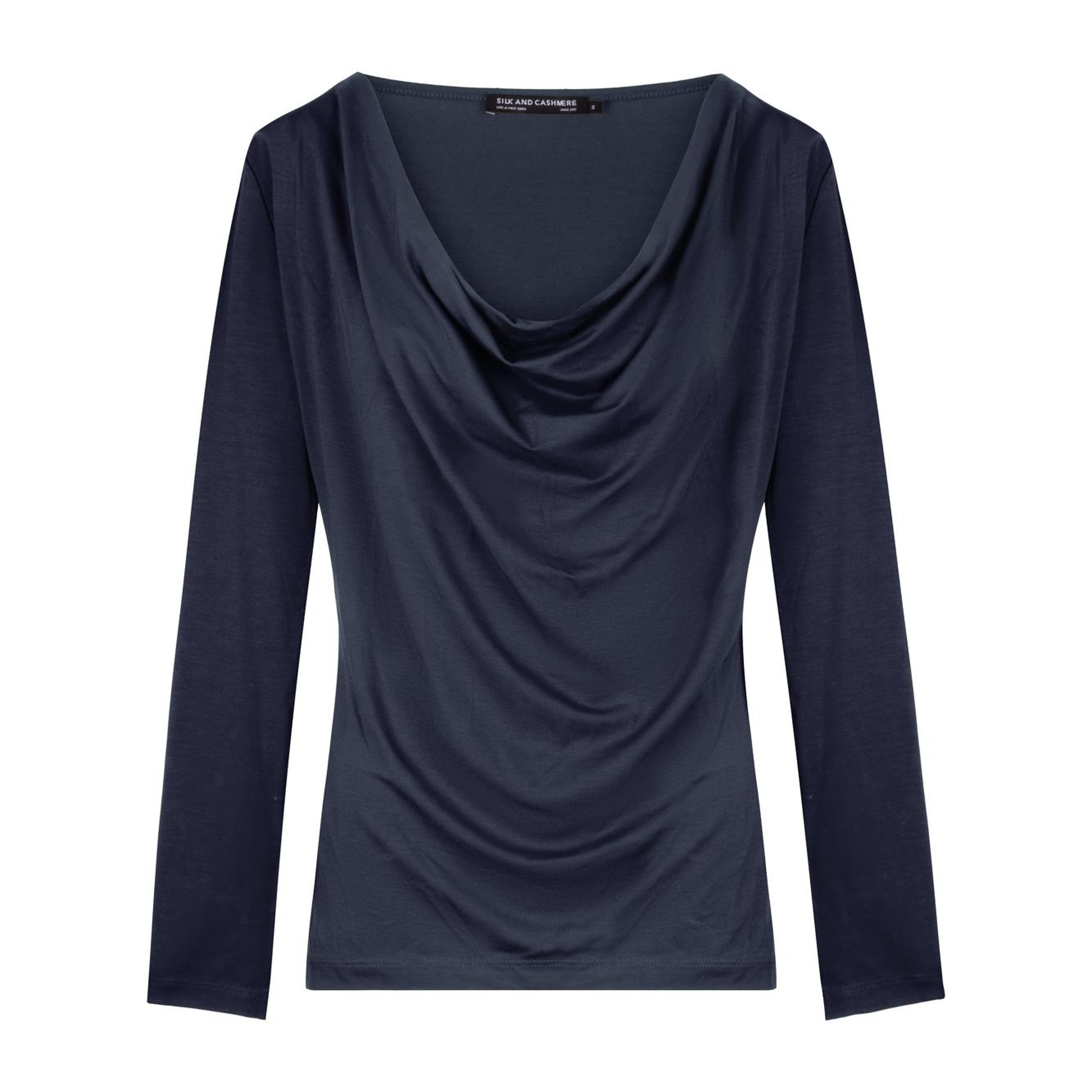 Lacivert Ultralight Degaje Yaka Üst