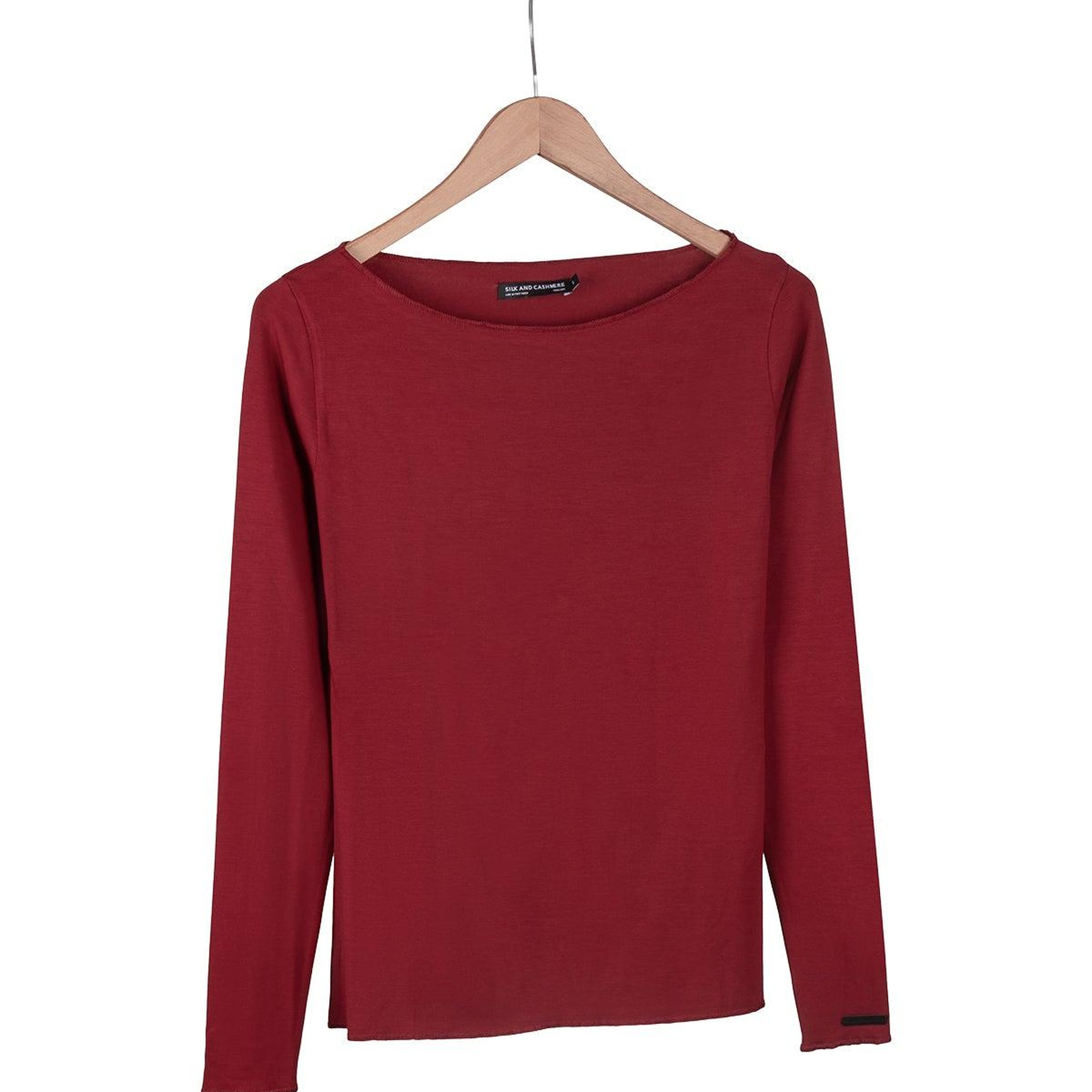 Bordo Ultralight Kayık Yaka Üst