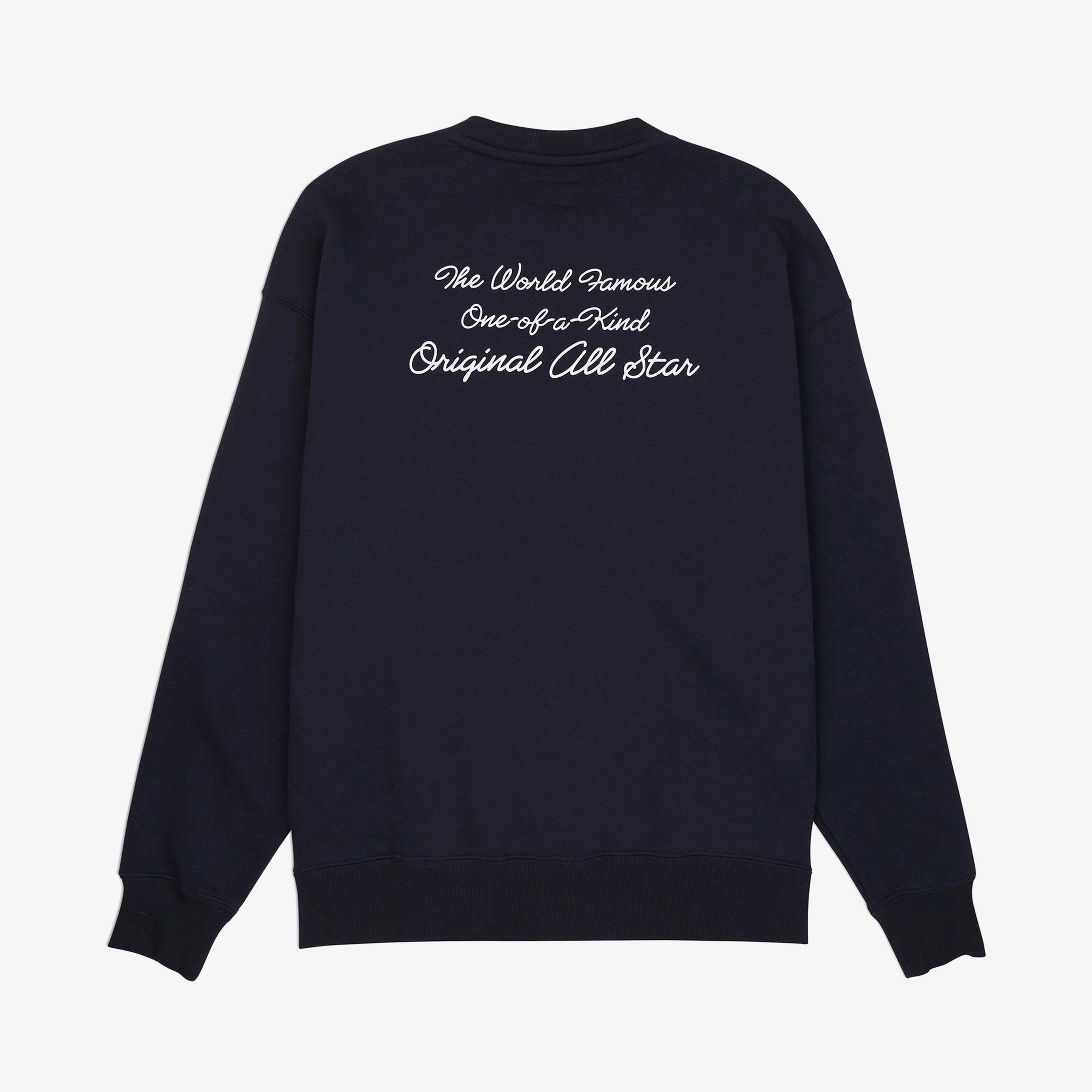 Converse Classic Erkek Siyah Sweatshirt