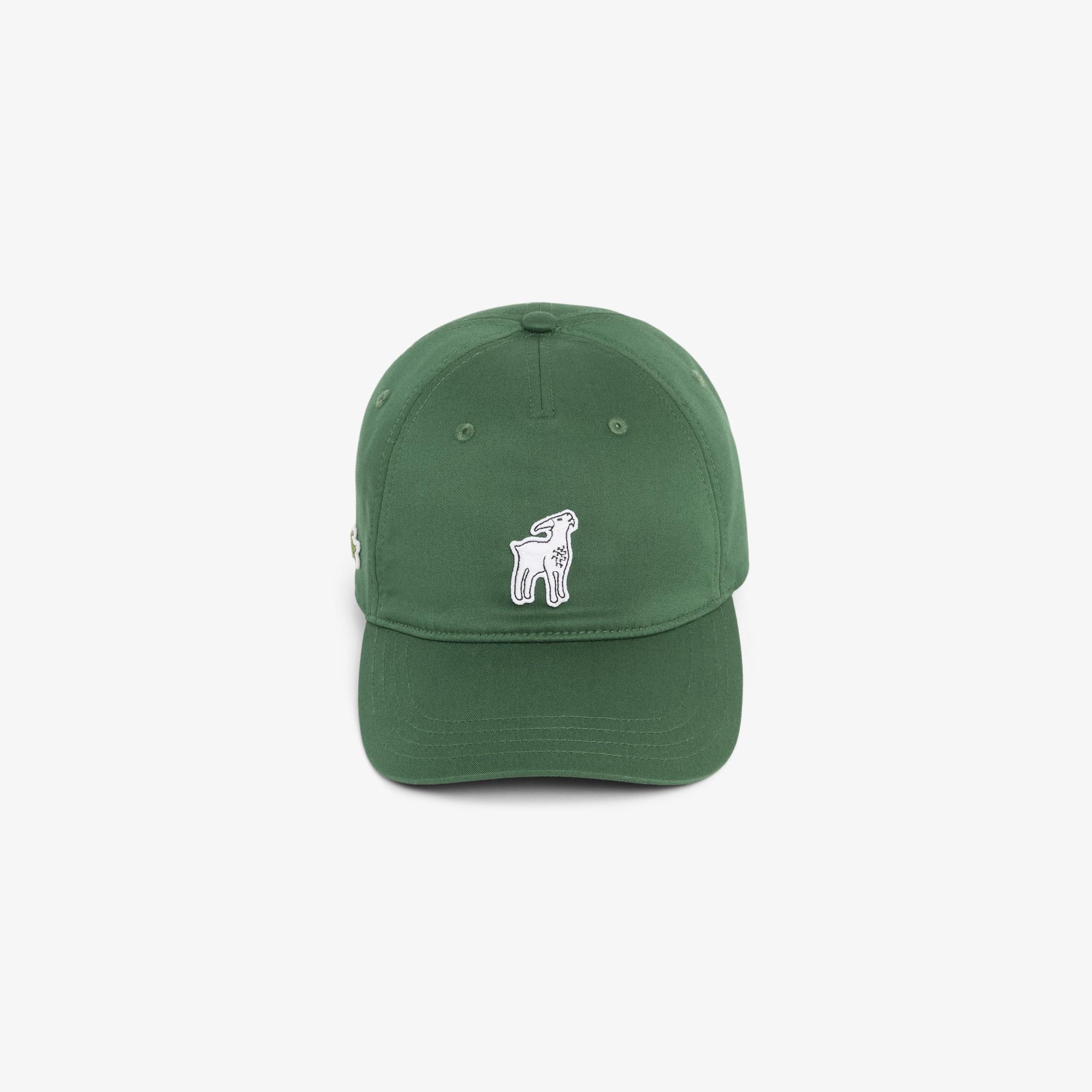 Lacoste x Novak Djokovic The GOAT Erkek Yeşil Şapka