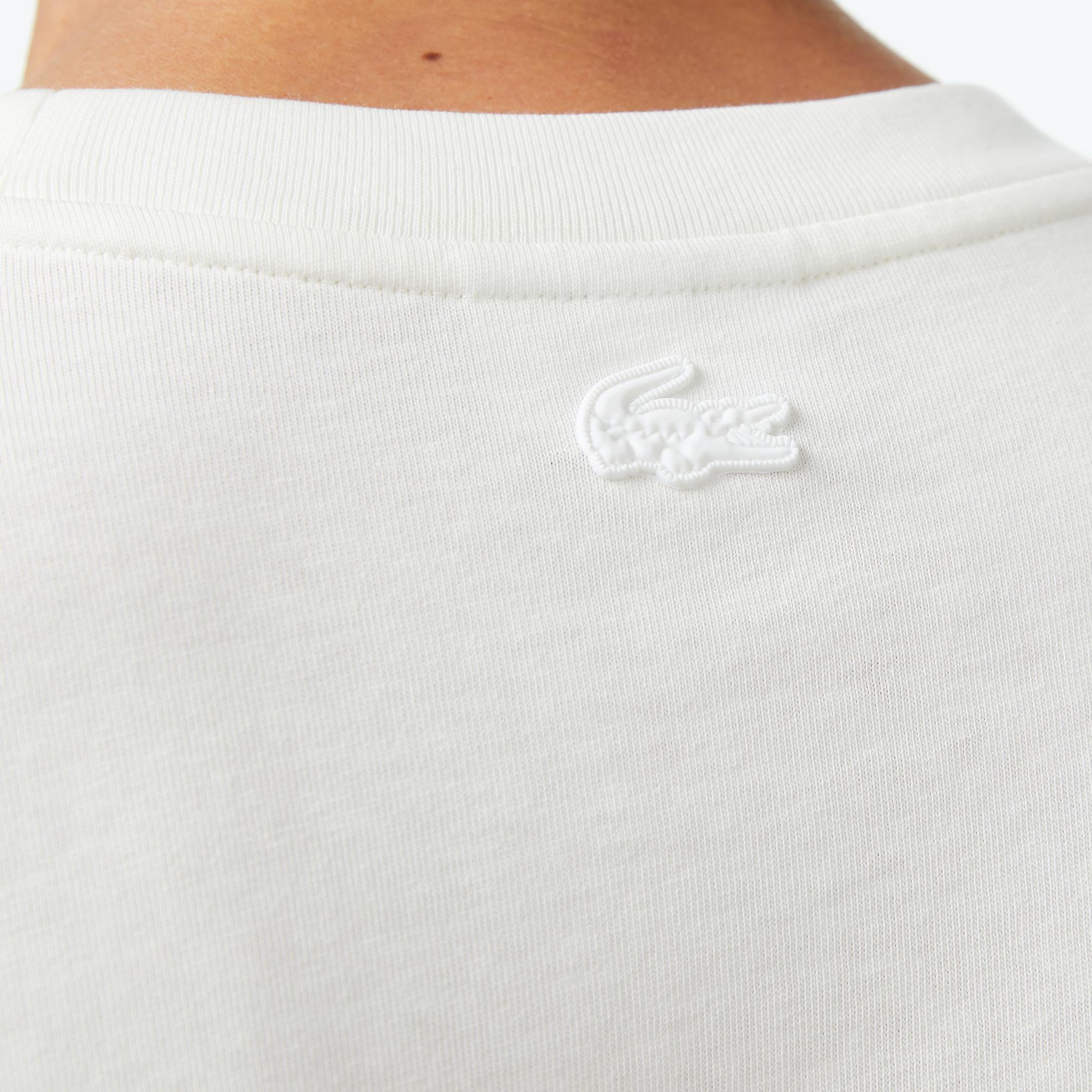 Lacoste Regular Fit Erkek Beyaz T-Shirt