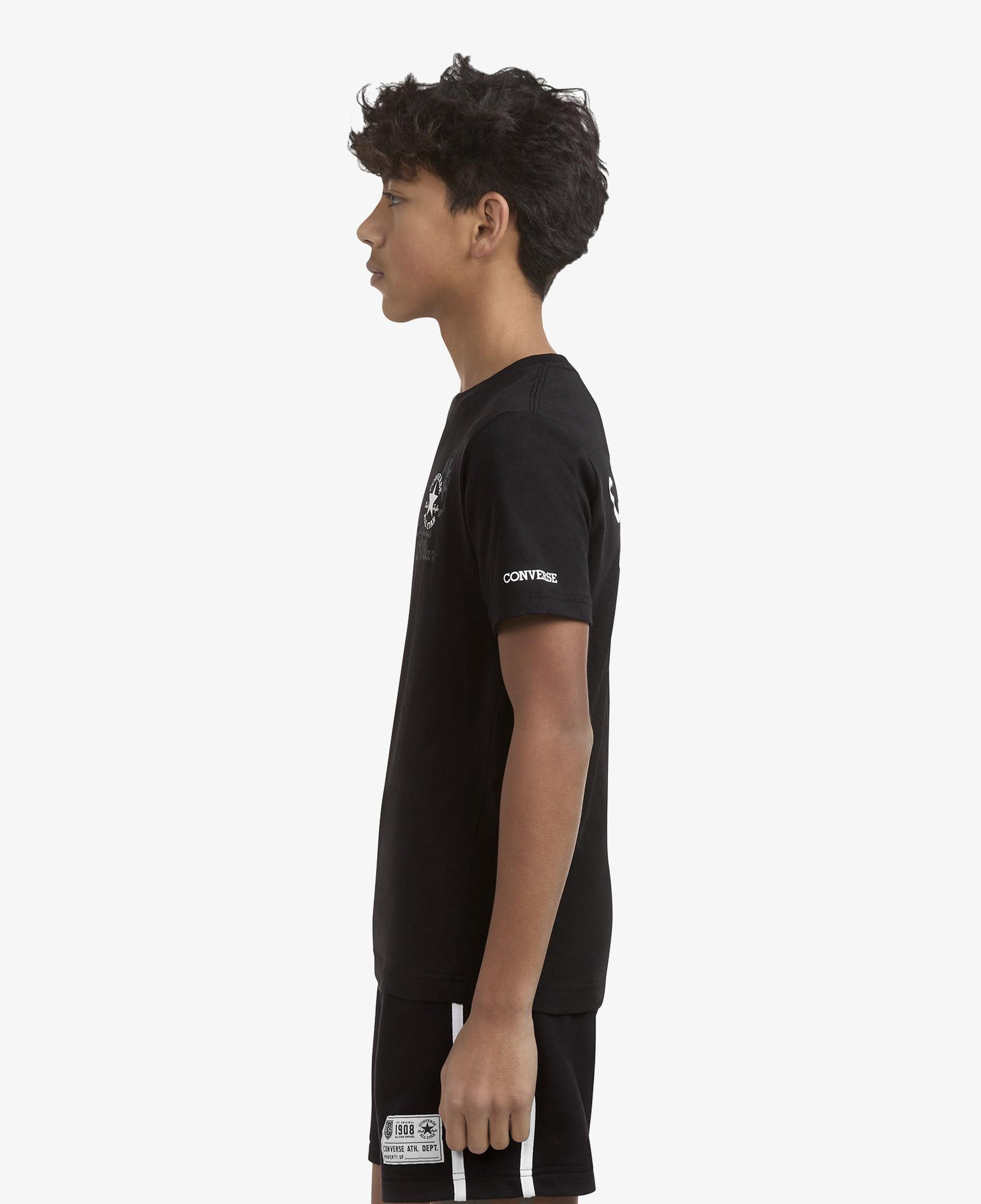 Converse Çocuk Siyah T shirt