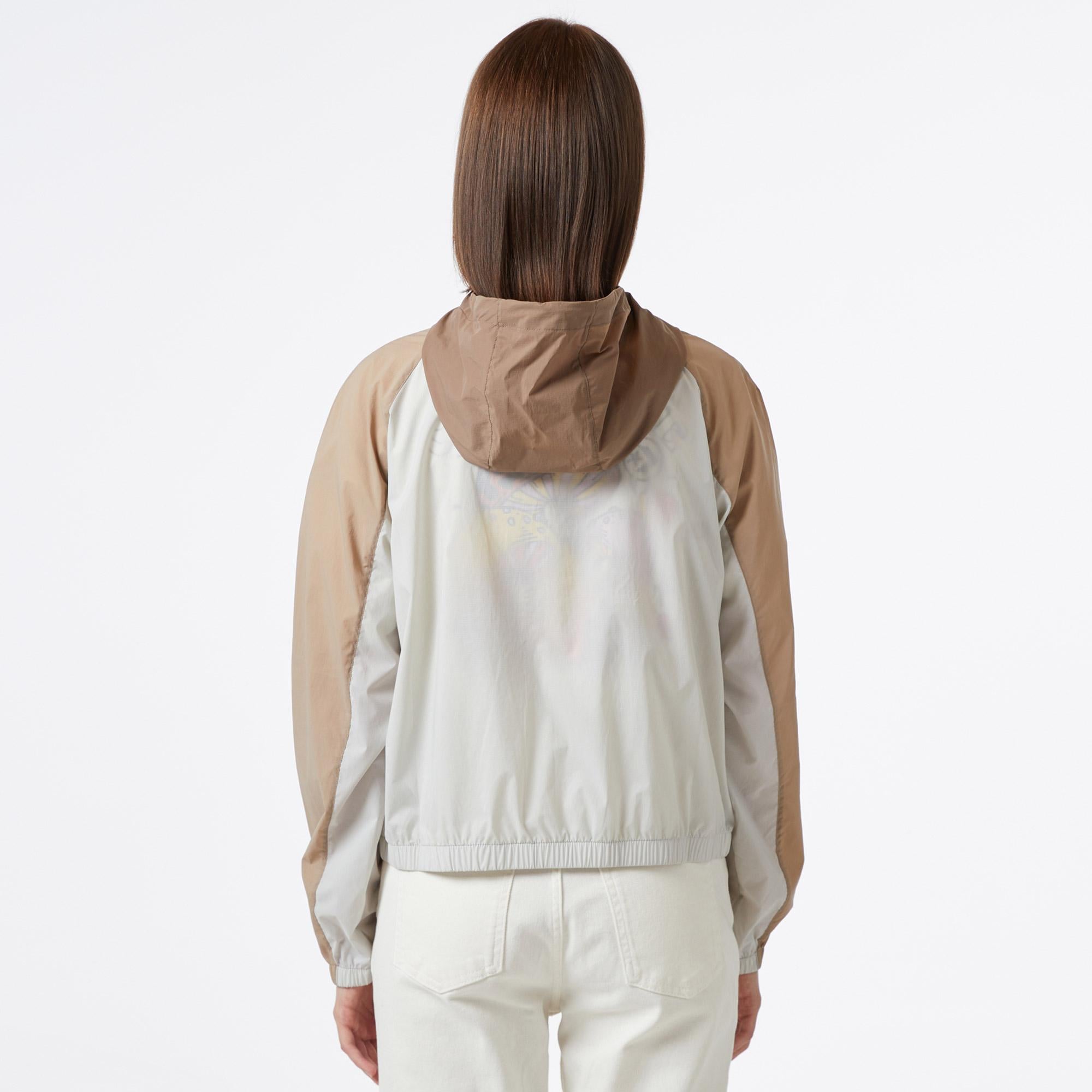 Converse Lightweight Windbreaker Kadın Kahverengi Ceket