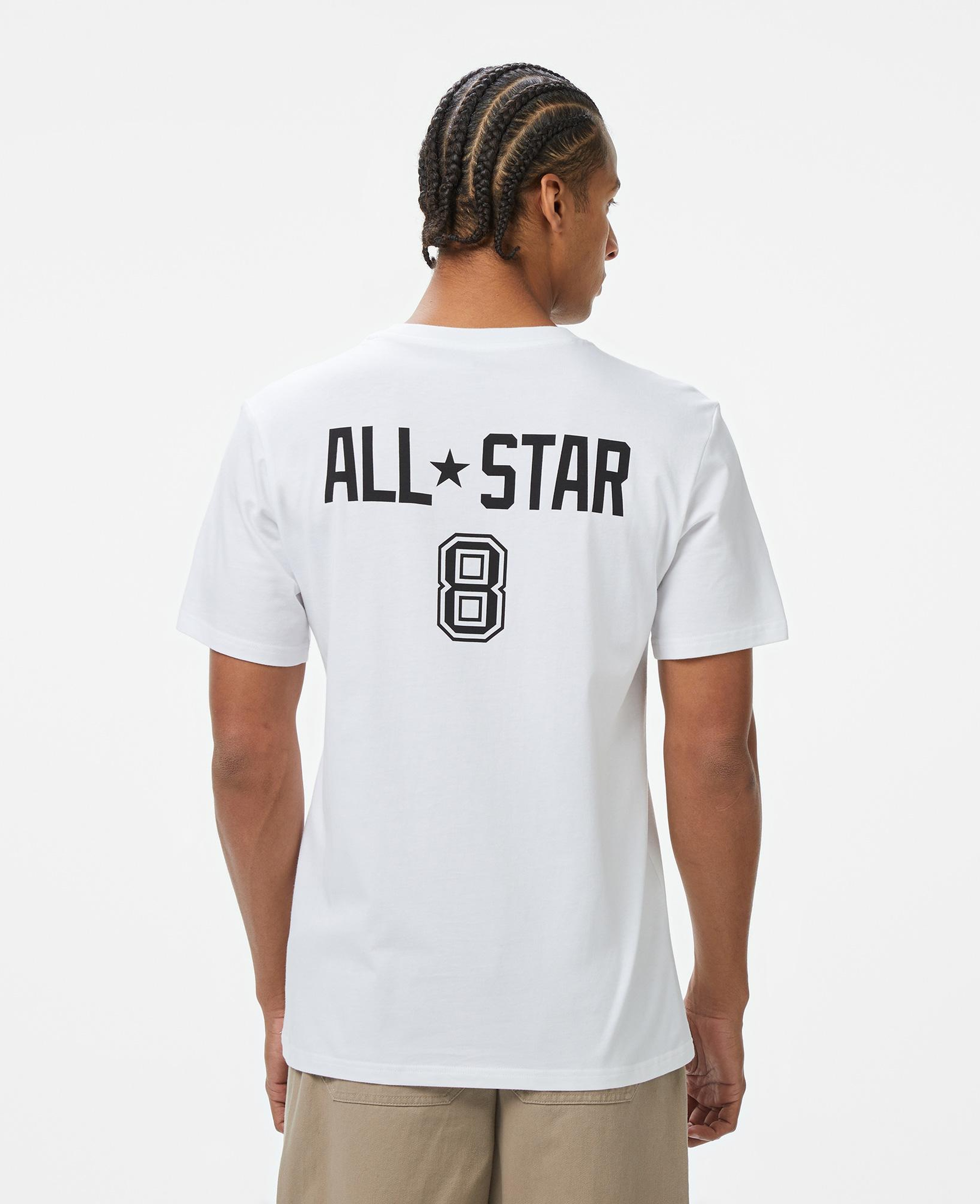 Converse Retro Chuck Soccer Erkek Baskılı Beyaz T-Shirt