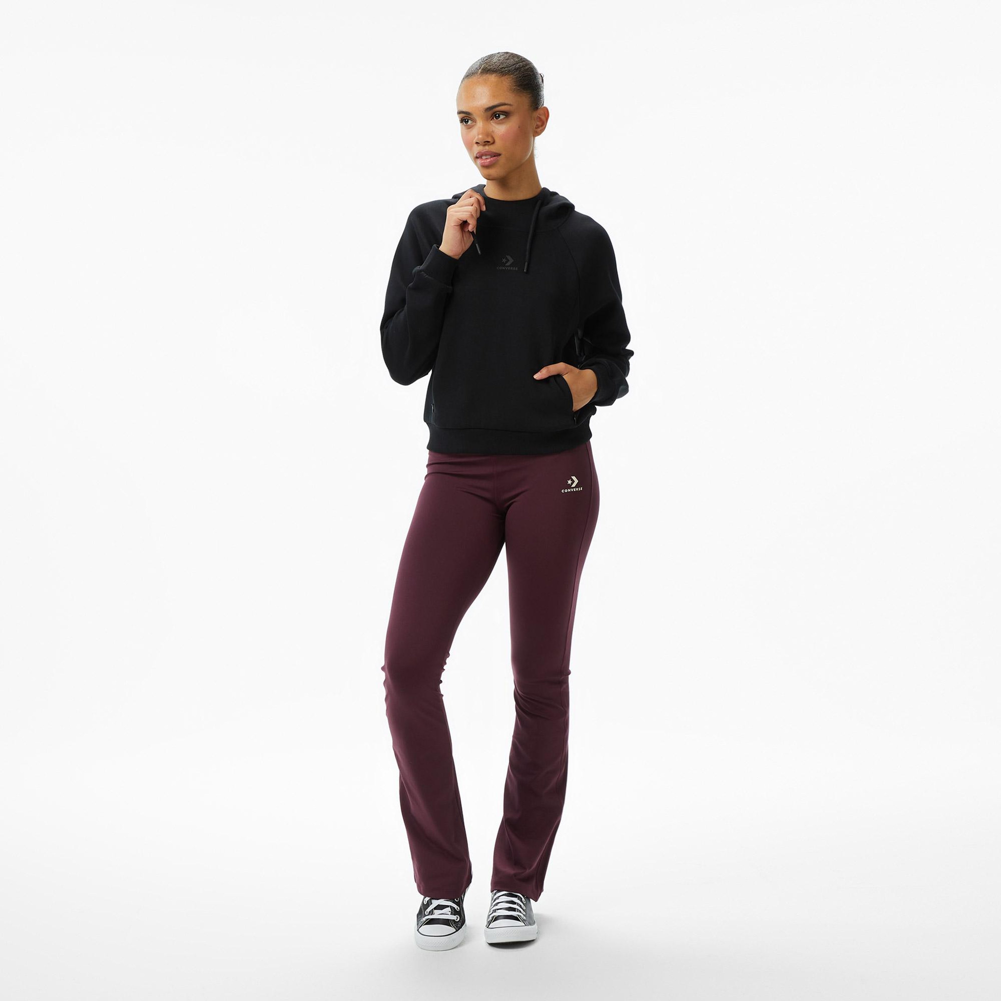 Converse Kadın Siyah Sweatshirt