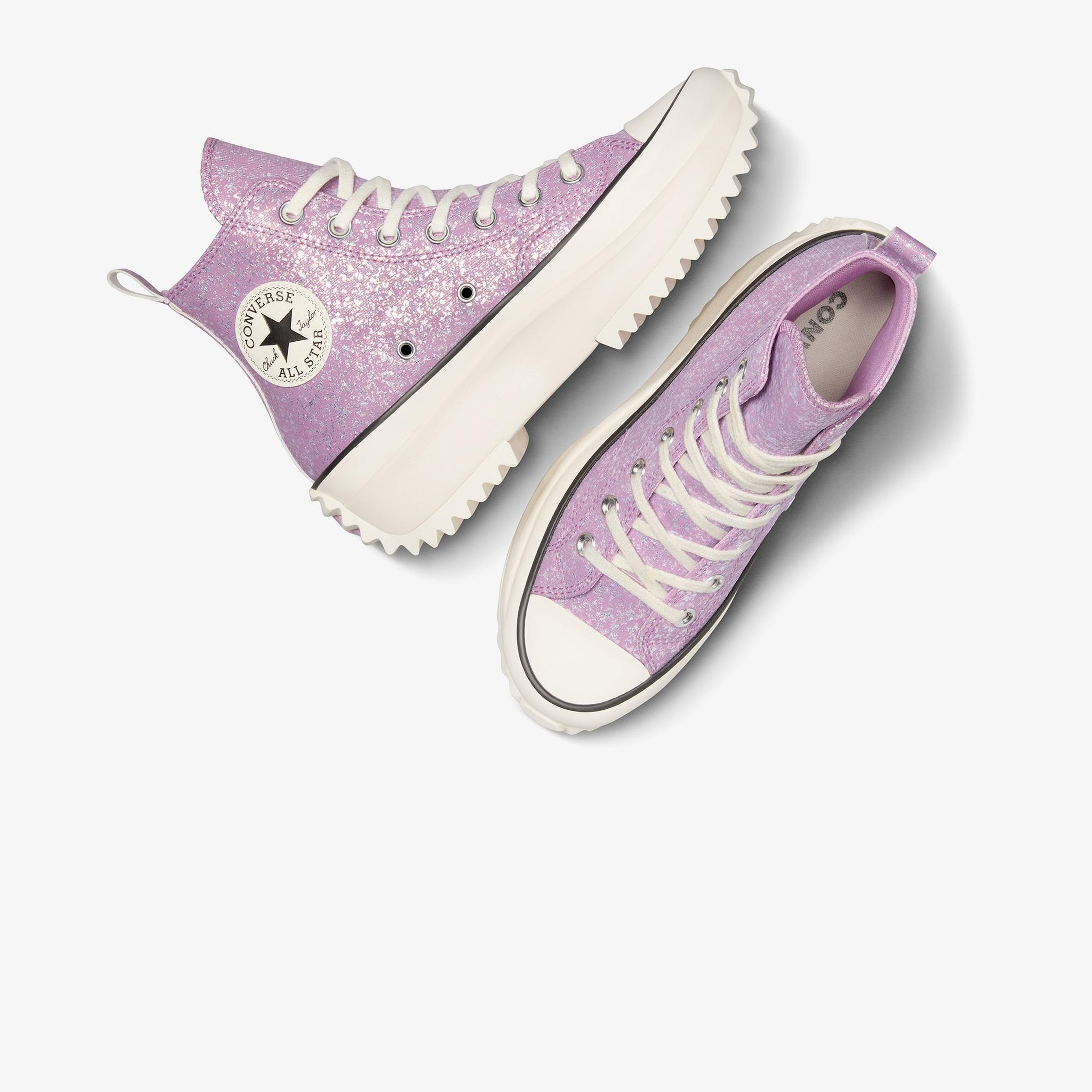 Converse Run Star Hike Unisex Mor Platform Sneaker