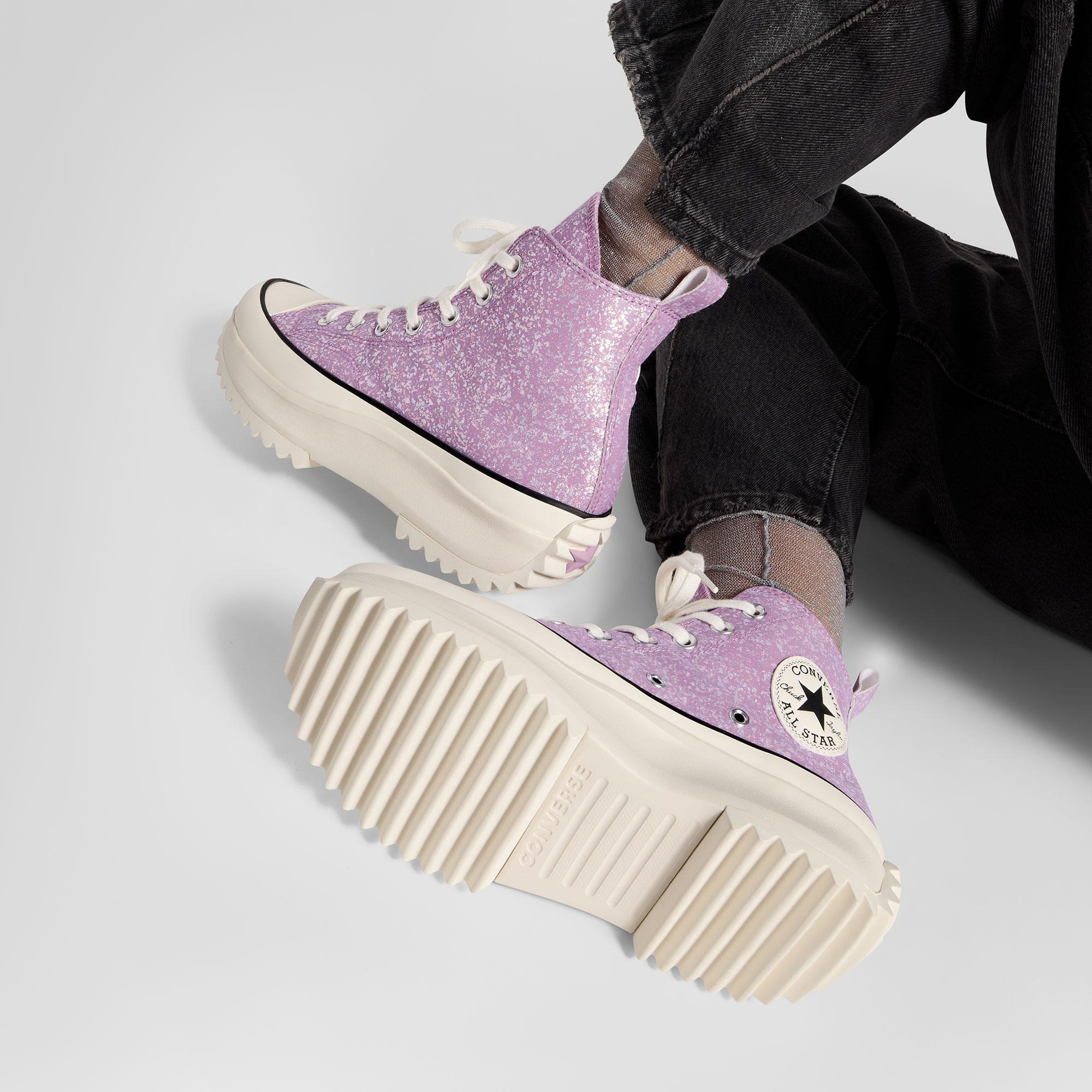 Converse Run Star Hike Unisex Mor Platform Sneaker