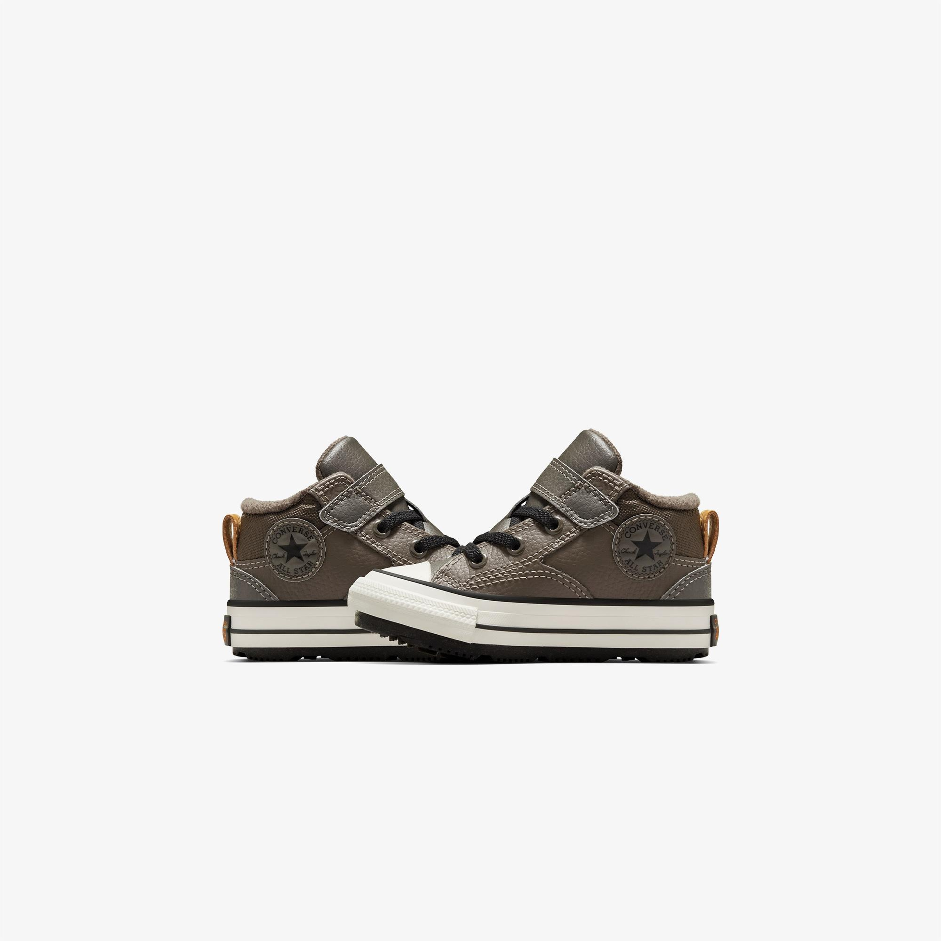 Converse Chuck Taylor All Star Malden Street Bebek Kahverengi Deri Bot
