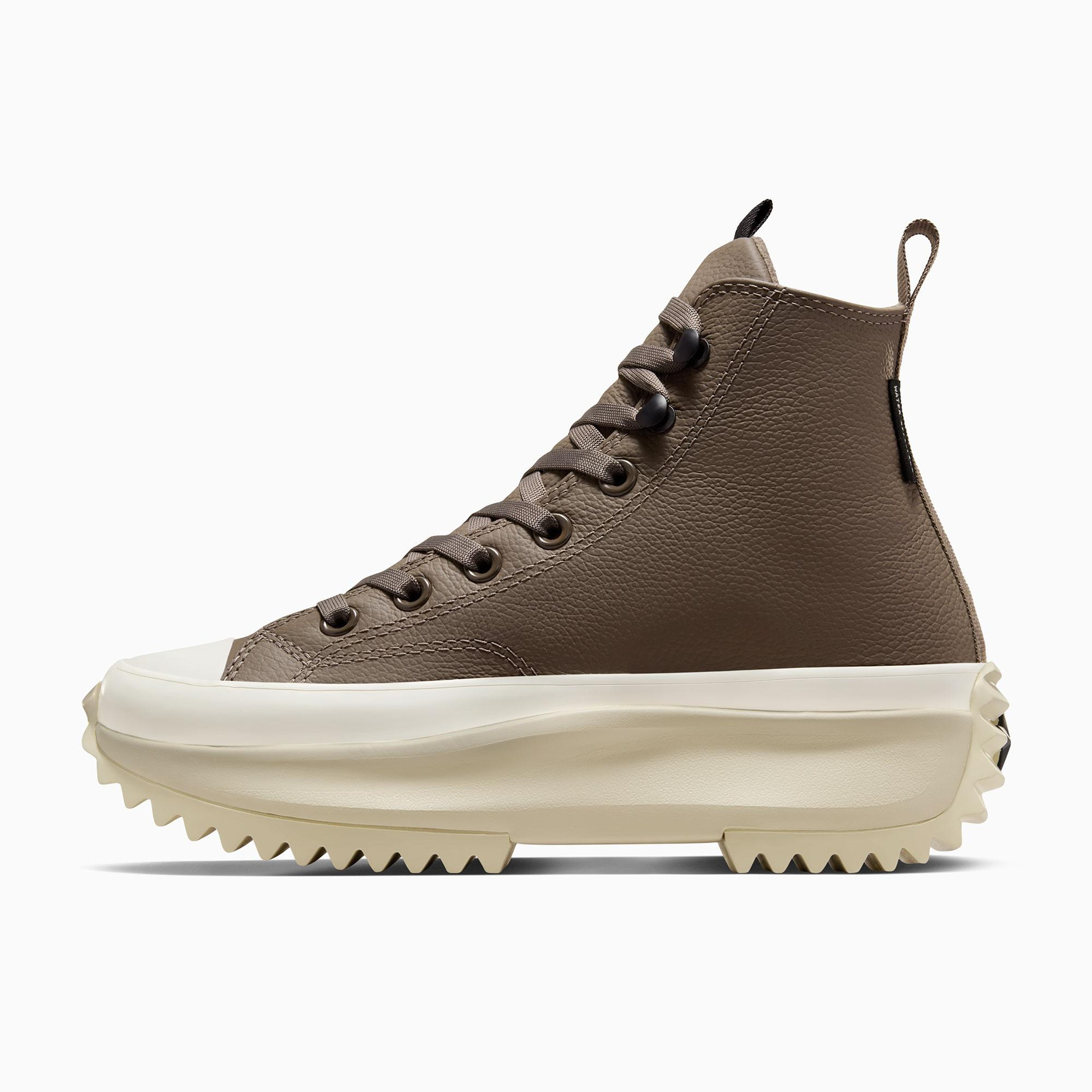 Converse Run Star Hike Unisex Kahverengi Deri Bot